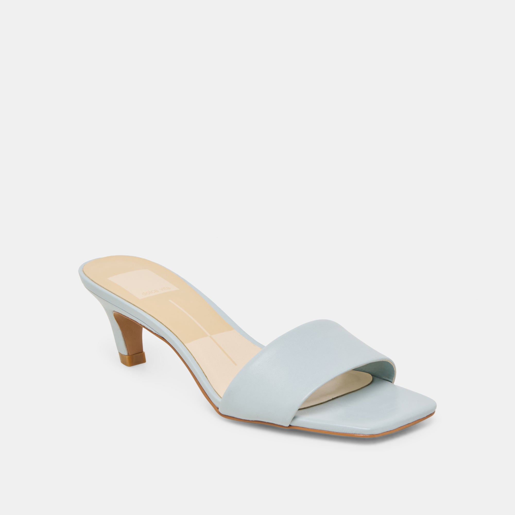 REXA Women's High Heels - Ice Blue Genuine Leather Pumps for Party, Wedding & Evening Events - Stylish & Comfortable Dress Shoes