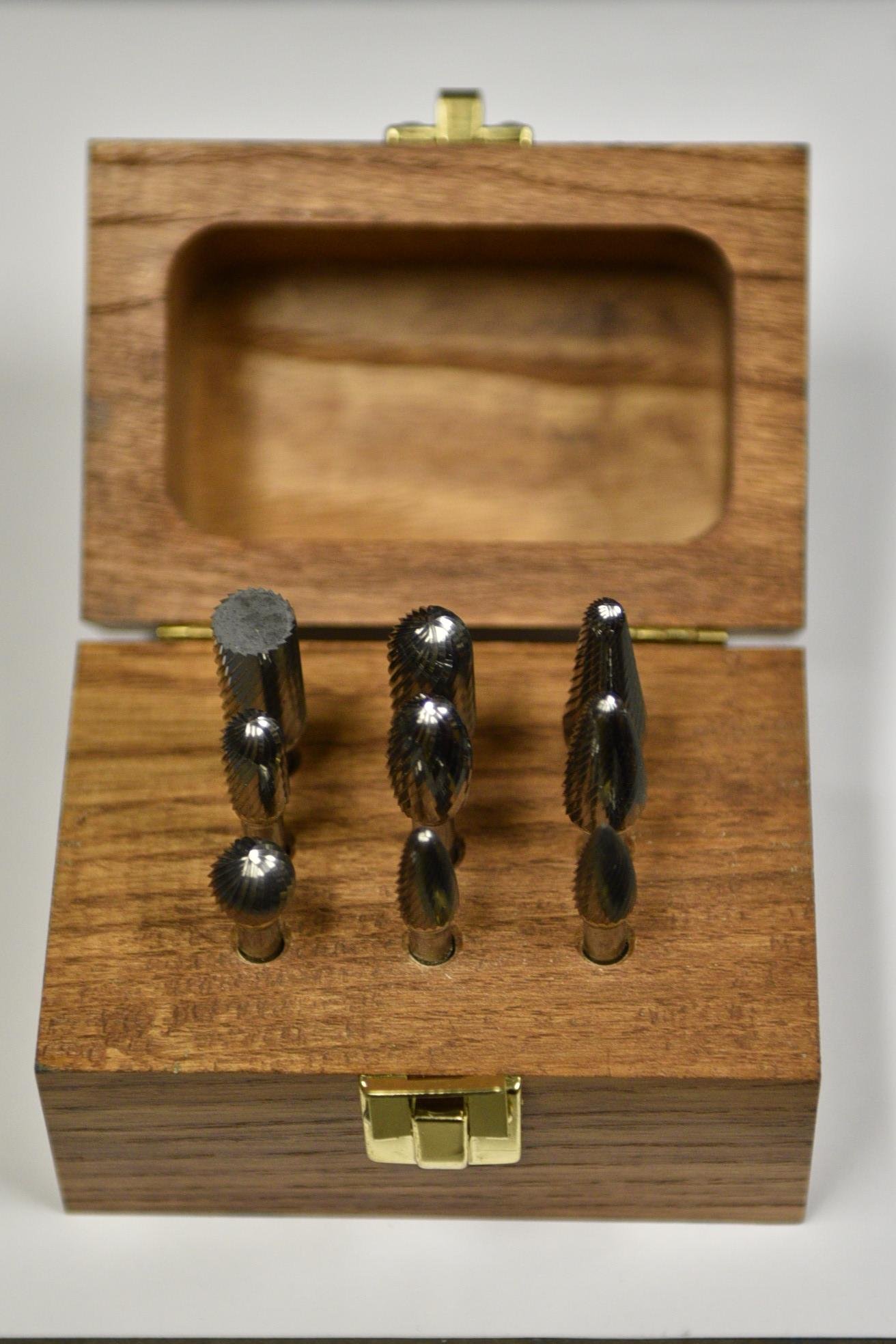 1PC Tungsten Carbide Rotary Burr Set - Single Cut Carbide Burr Die Grinder Bit for Metalworking, Wood Carving & DIY Projects - Perfect for Grinding, Shaping & Deburring Metal, Wood & Plastic