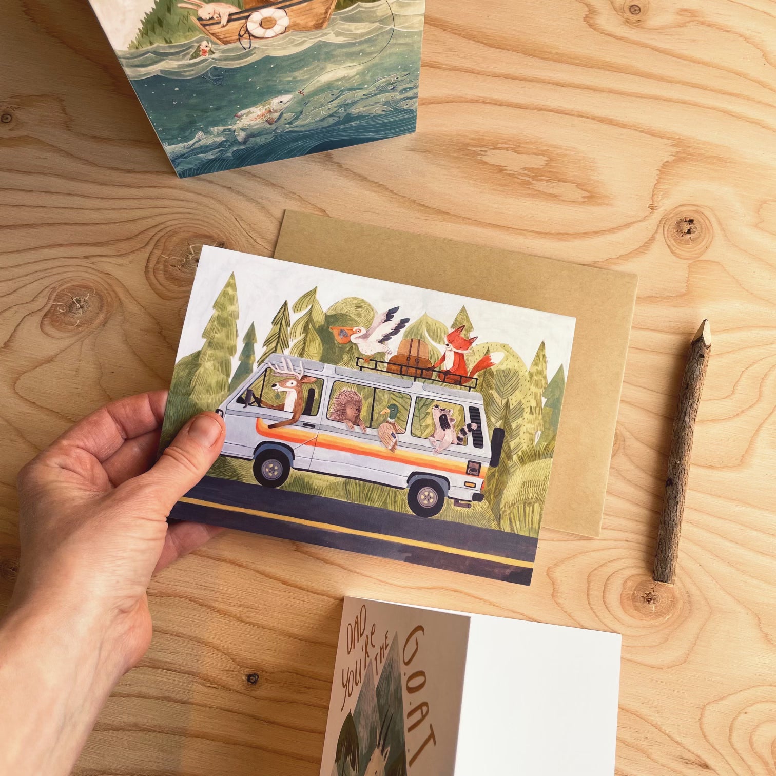 Van Life Essentials Card - Compact & Durable Travel Accessories for Road Trips & Camping | Perfect for Outdoor Adventures & Nomadic Lifestyles