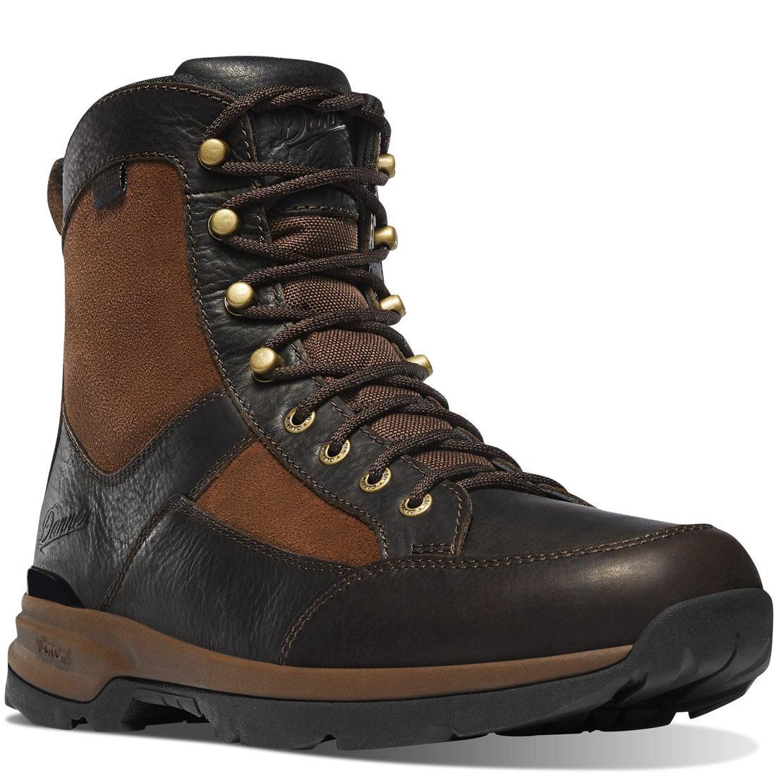 Recurve 7 400G Brown Leather Boots for Men - Perfect for Hunting, Hiking & Outdoor Adventures