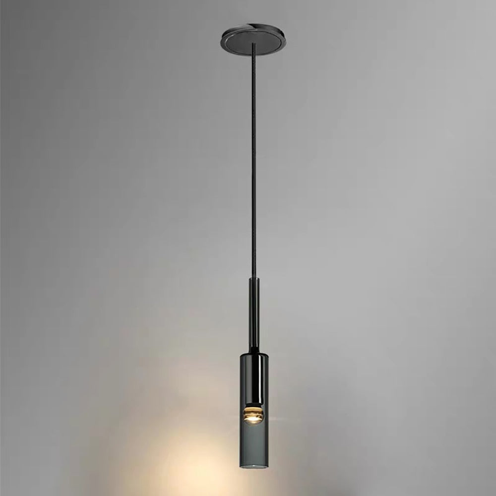 Charlot Pendant Light - Modern Hanging Chandelier for Dining Room, Kitchen Island & Bedroom Lighting - Elegant Glass Ceiling Lamp Fixture