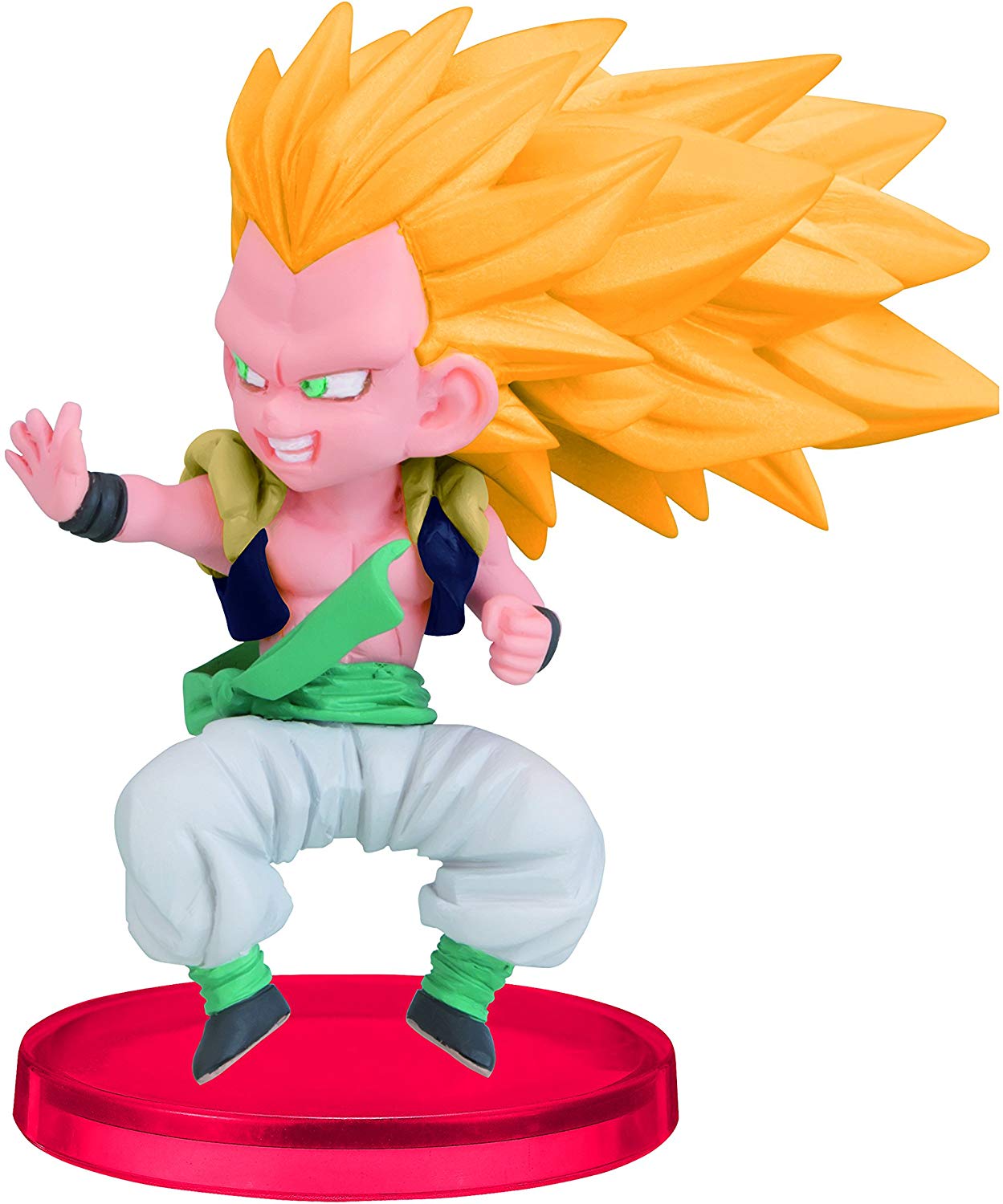 Banpresto Dragon Ball Z Gotenks World Collectible Action Figure - Anime Collectible for Fans, Home Display & Gift for DBZ Enthusiasts