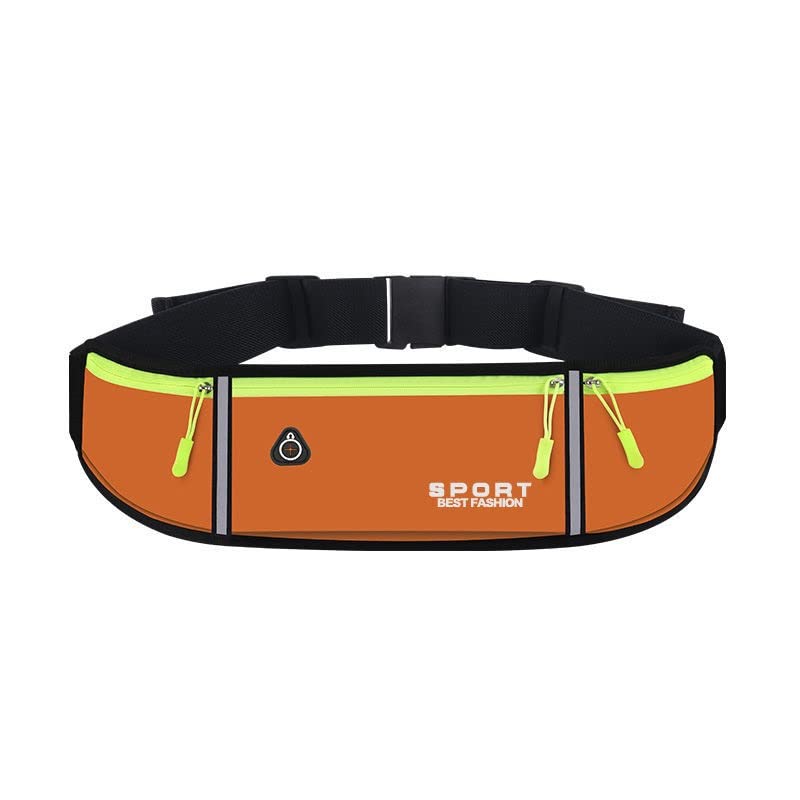 ZZDXW Waterproof Running Belt for Women & Men - Sports Waist Pack with Phone Holder, Gym Fanny Pack, Travel Waist Bag - Perfect for Jogging, Hiking, Workouts & Outdoor Activities (Color: T)