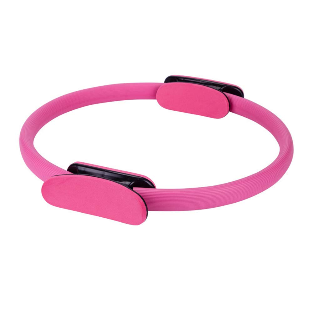 Kaaka Resistance Ring - Circle Gymnastic Aerobic Exercise Fitness Stretch Workout Ring for Yoga, Pilates & Home Training (Pink) | Perfect for Strength Training, Physical Therapy & Women's Fitness