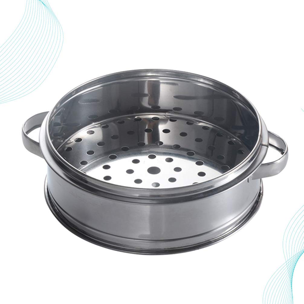 Stainless Steel Steamer Basket for Cooking, Steaming Buns & Vegetables - Perfect for Dumplings, Dim Sum & Healthy Meals