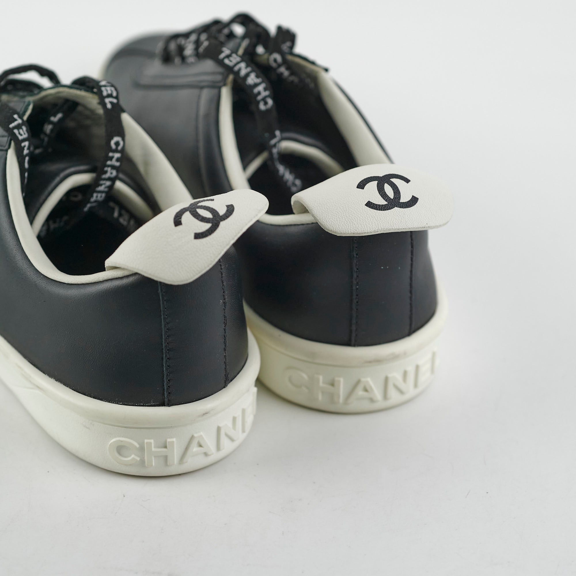 Chanel Black Women's Sneakers Size 36 - Fashionable Comfort for Casual Wear & Street Style