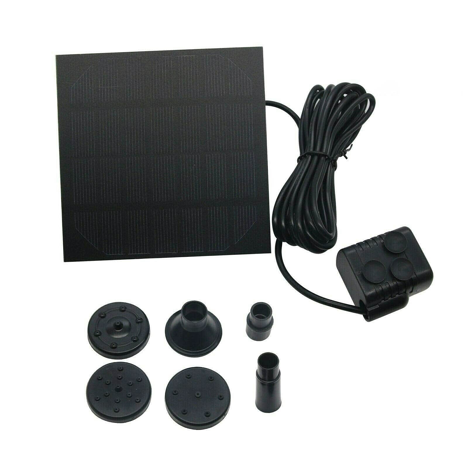 Solar Water Pump Kit 180L/H for Garden Pool & Home