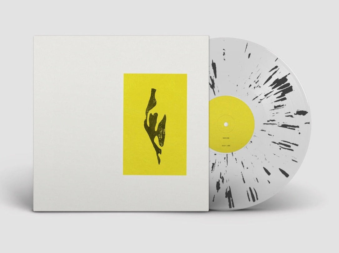 Clear Vinyl With Black Splatter