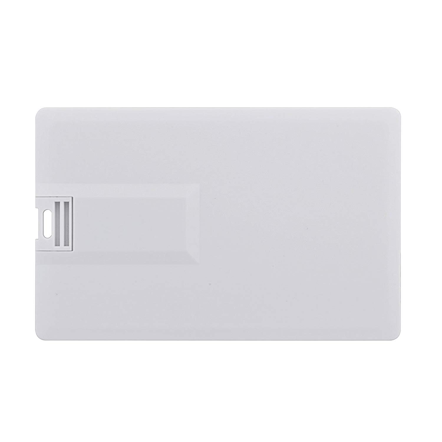 Custom Logo USB Flash Drive Credit Card Style - 4GB Bulk Pack (50 Pack) - Personalized Promotional Memory Sticks for Business Gifts, Trade Shows & Corporate Events