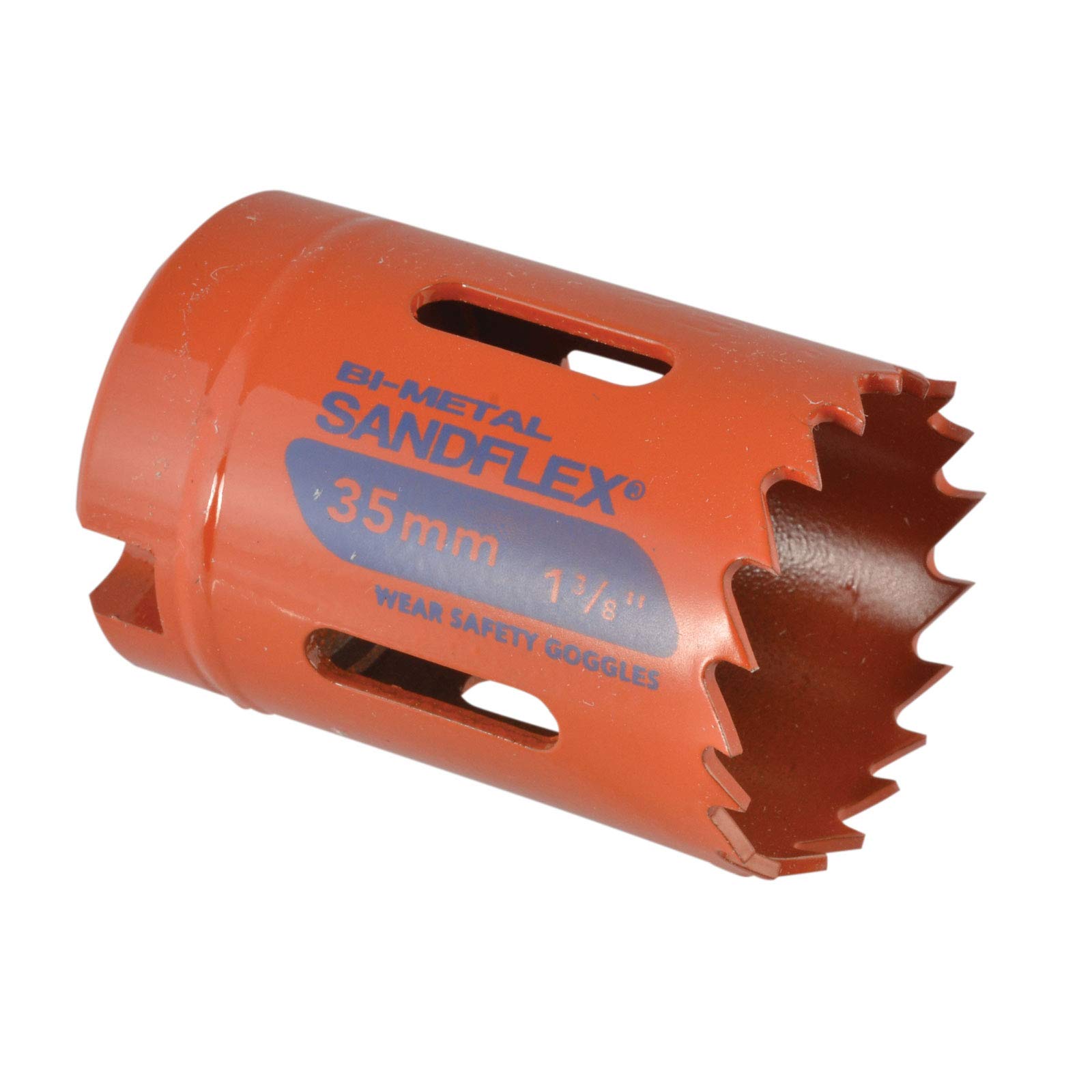 Bahco 3830-35-VIP 1-3/8-Inch Bi-Metal Hole Saw for Wood, Metal & Plastic - Professional Grade Cutting Tool for DIY, Construction & Plumbing Projects