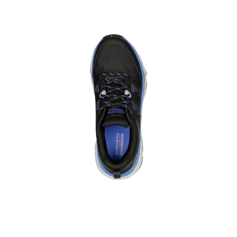 MAX CUSHION ELITE TRAIL Running Shoes for Men - Lightweight & Breathable Black/Blue Trail Runners - Perfect for Hiking, Jogging & Outdoor Adventures