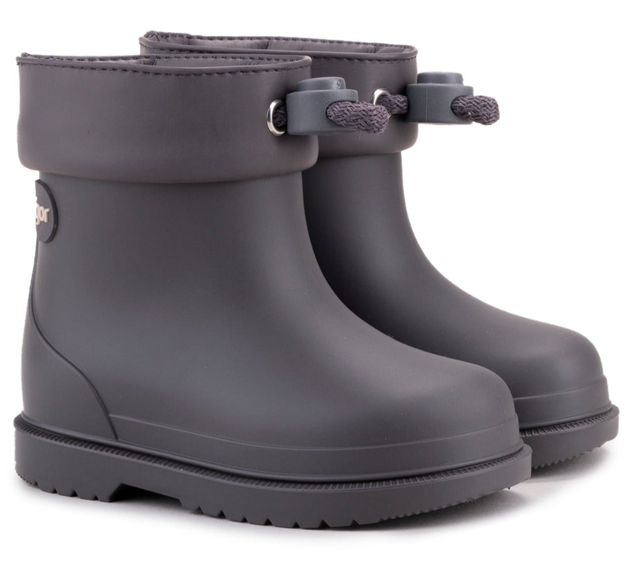 Igor Bimbi Euri Boots for Girls and Boys - Waterproof Winter Snow Boots in Gray - Perfect for Outdoor Play, School, and Cold Weather Adventures