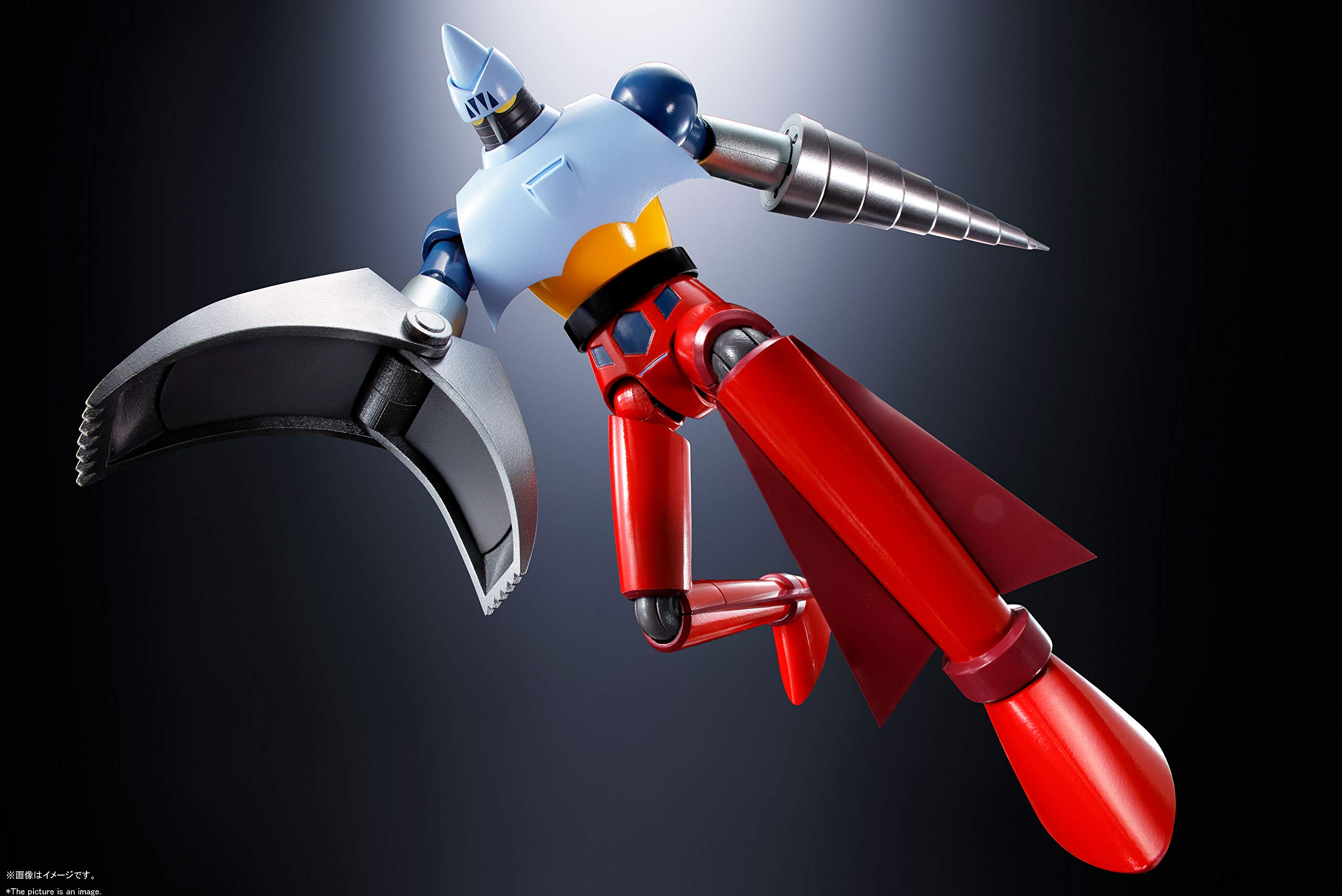 Bandai Soul of Chogokin GX-91 Getter Robo (TV Anime Ver.) Getter 2 & 3 D.C. Action Figure - Collectible Robot Toy for Anime Fans & Display