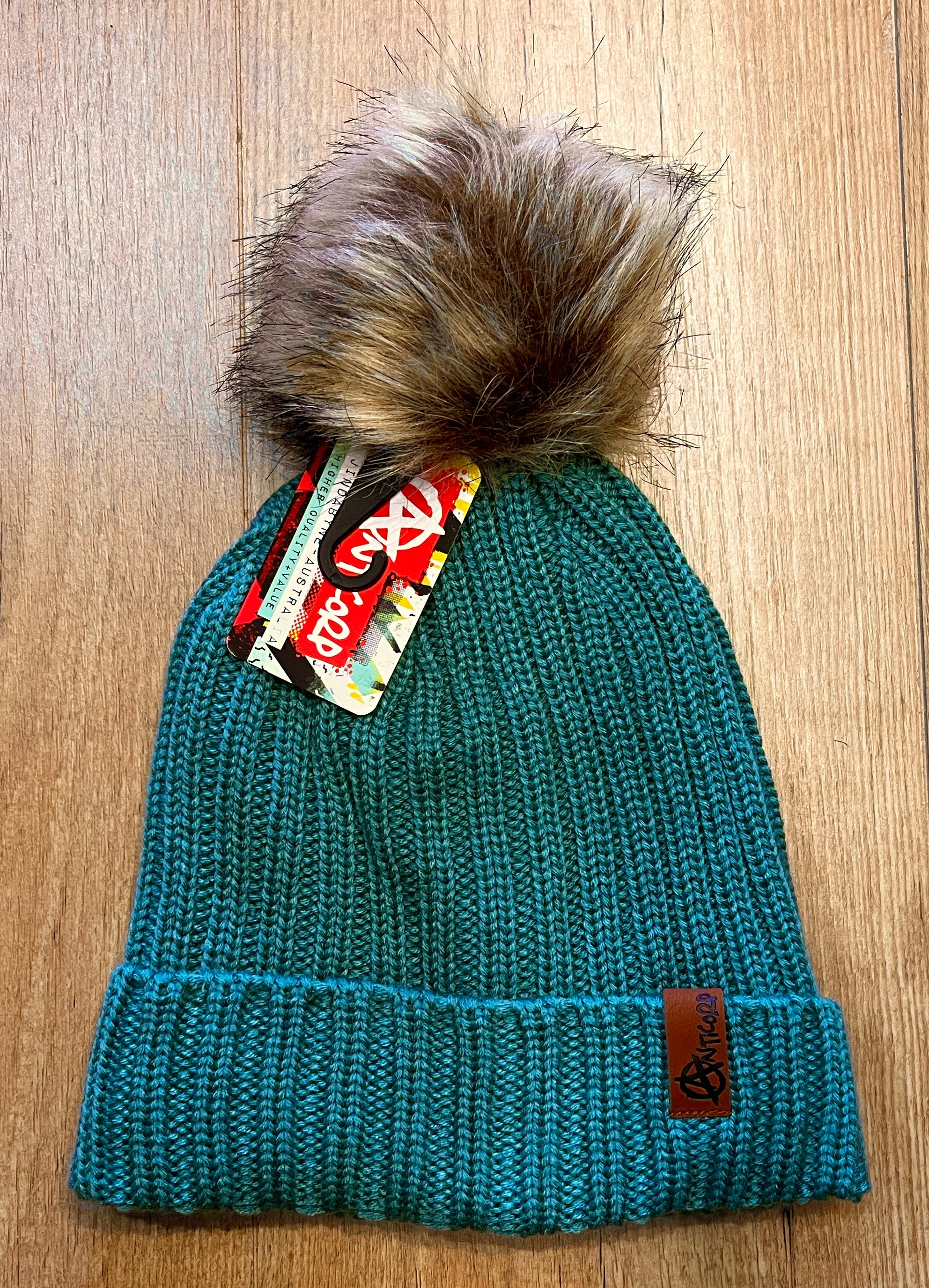 Anticorp Snuggly Beanie - Soft Winter Knit Hat for Men & Women - Warm Fleece Lined Skull Cap for Cold Weather - Perfect for Skiing, Snowboarding & Outdoor Activities