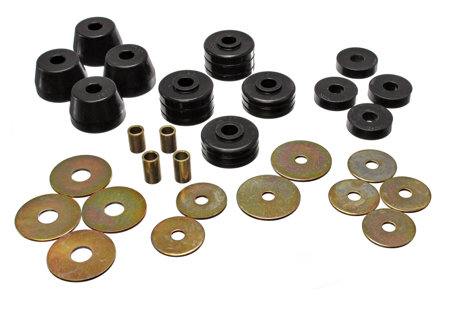 Energy Suspension Body Cab Mount Set Black for 1971-1989 Dodge Pickup Trucks - Improve Ride Comfort & Reduce Vibration for Off-Road & Daily Driving
