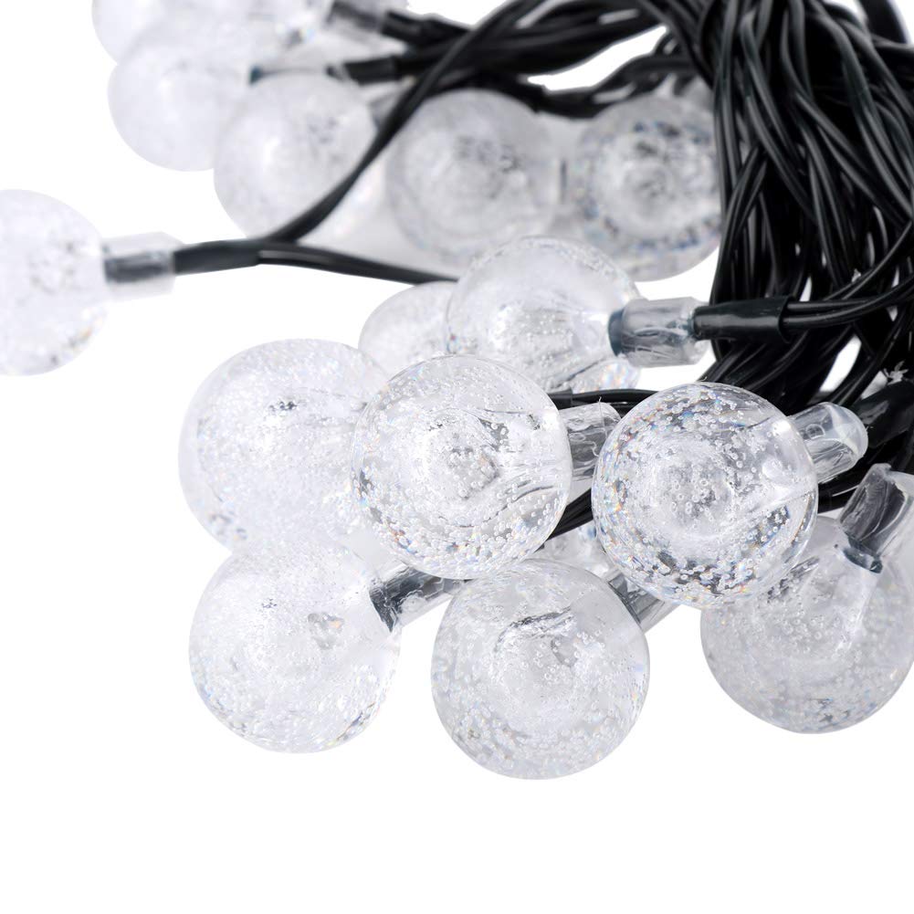 Colorful Solar LED String Lights - Waterproof Outdoor & Indoor Decorative Lighting for Bedroom, Garden, Patio, Backyard, Party, Wedding, Christmas - Perfect for Romantic Ambiance & Holiday Decorations