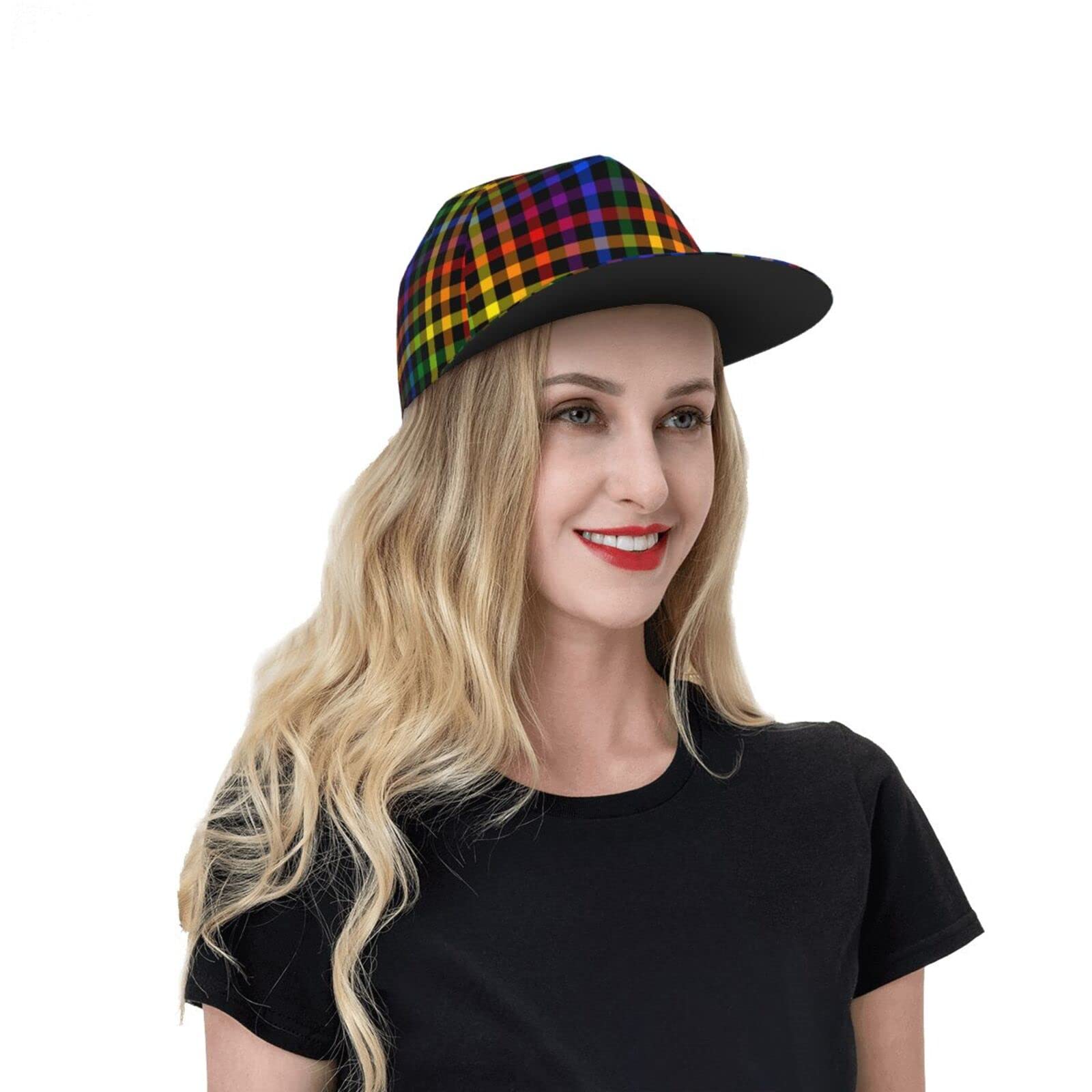 Rainbow LGBT Gay Pride Baseball Cap - Adjustable Trucker Hat with Funny LGBT Print for Men & Women - Perfect for Pride Parades, Festivals & LGBTQ+ Events