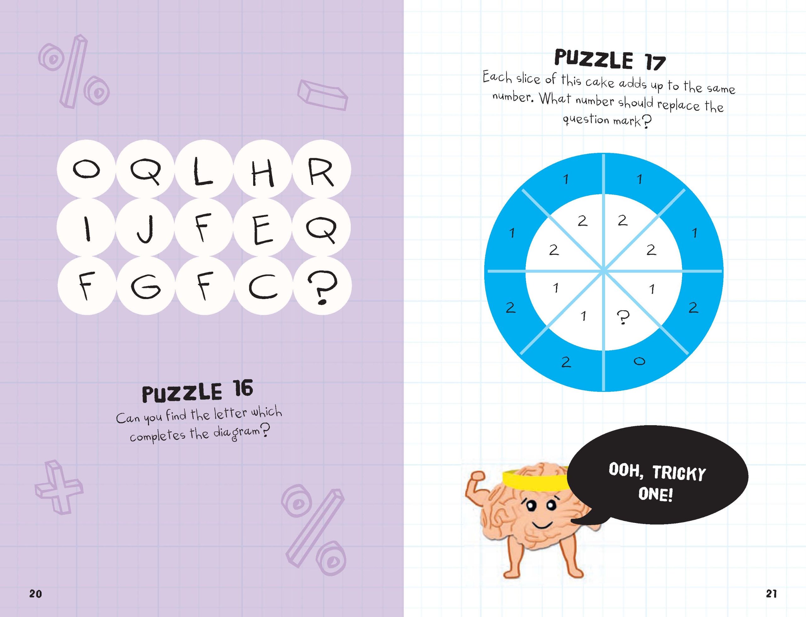 Train Your Brain: Level 1 Puzzle Book with 45 Monochrome Illustrations - Perfect for Adults & Kids Brain Training, Travel Entertainment, and Classroom Activities