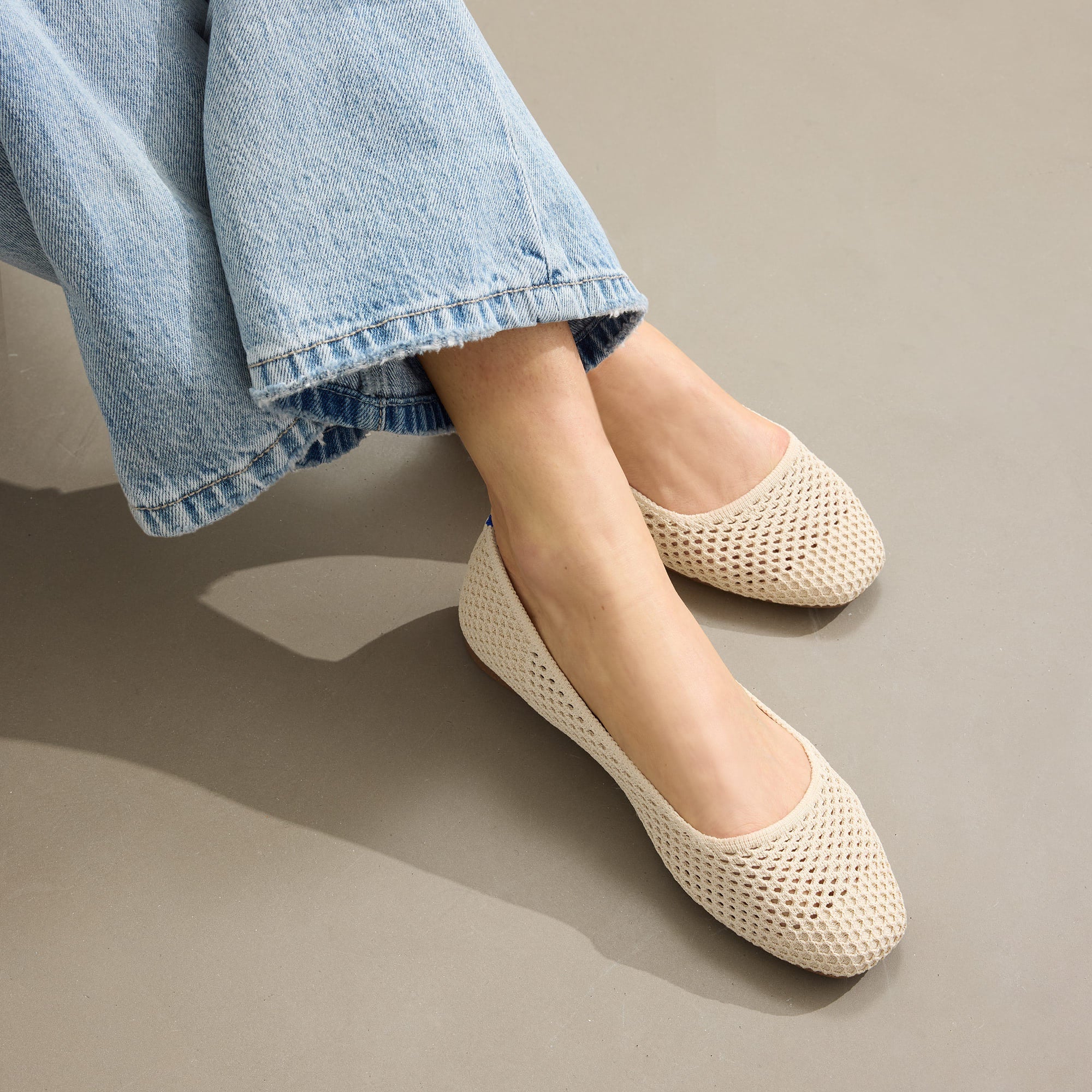 The Max Square Off White Mesh Sneakers - Lightweight Breathable Running Shoes for Men & Women - Perfect for Gym, Workout & Casual Wear