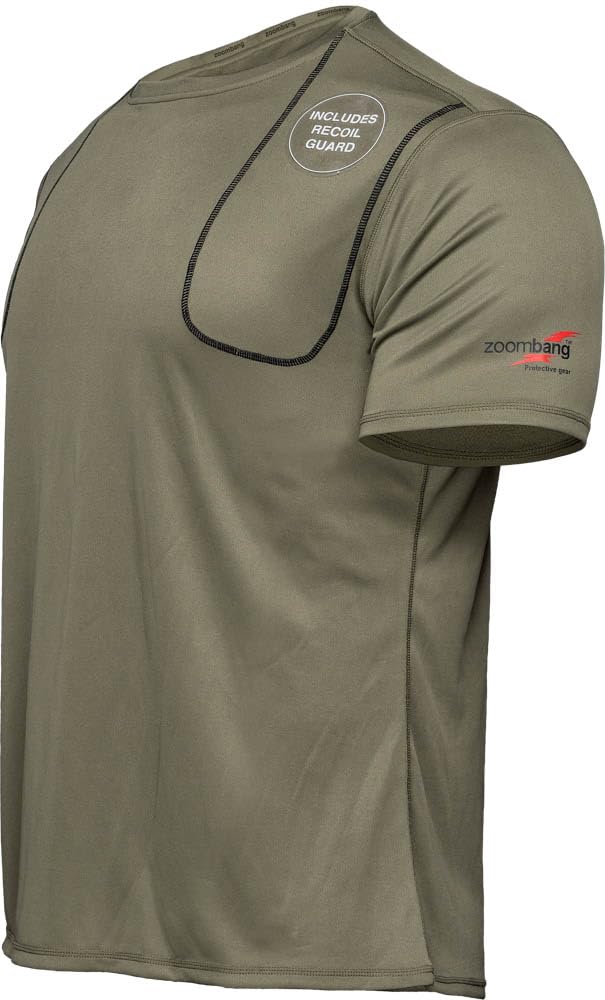 Tactical Shooting Shirt with Removable Recoil Pad - Durable Combat Shirt for Range Training & Outdoor Hunting - Ideal for Tactical Enthusiasts & Law Enforcement Professionals