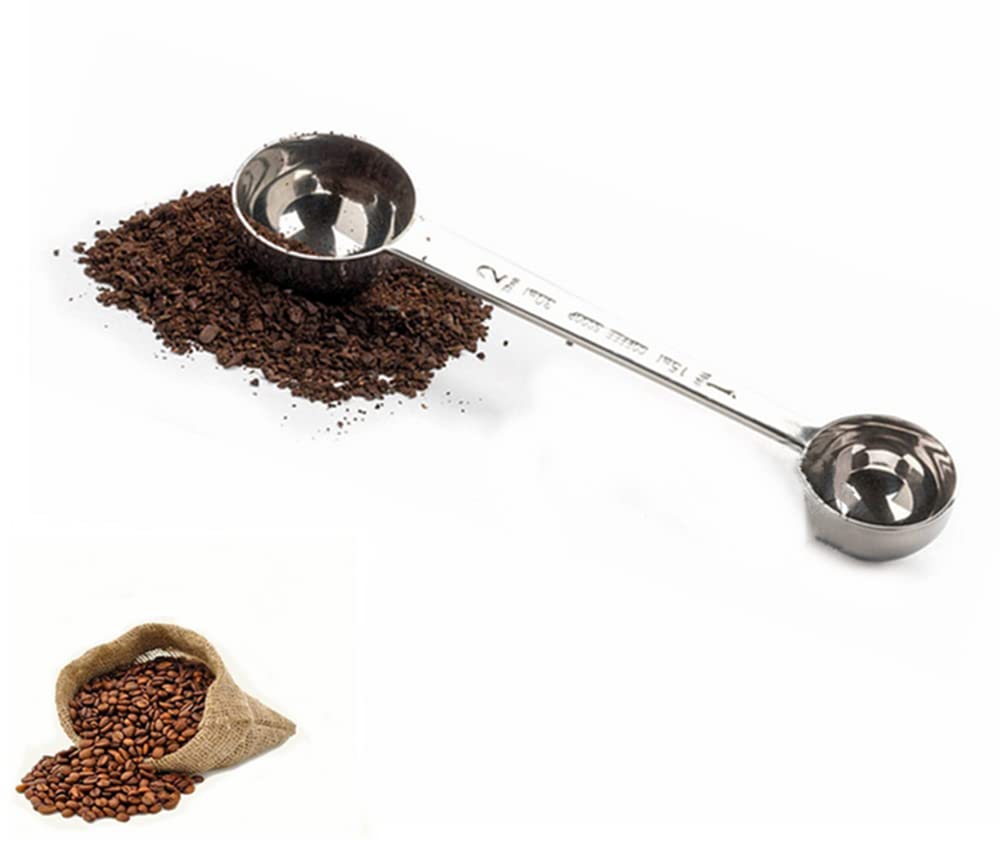 Premium Stainless Steel Measuring Spoons - 1 Tbsp (15ml) & 2 Tbsp (30ml) for Coffee, Tea, Baking, Cooking | Accurate Kitchen Tools for Powder, Herbs, Spices | Dishwasher Safe (Set of 2)