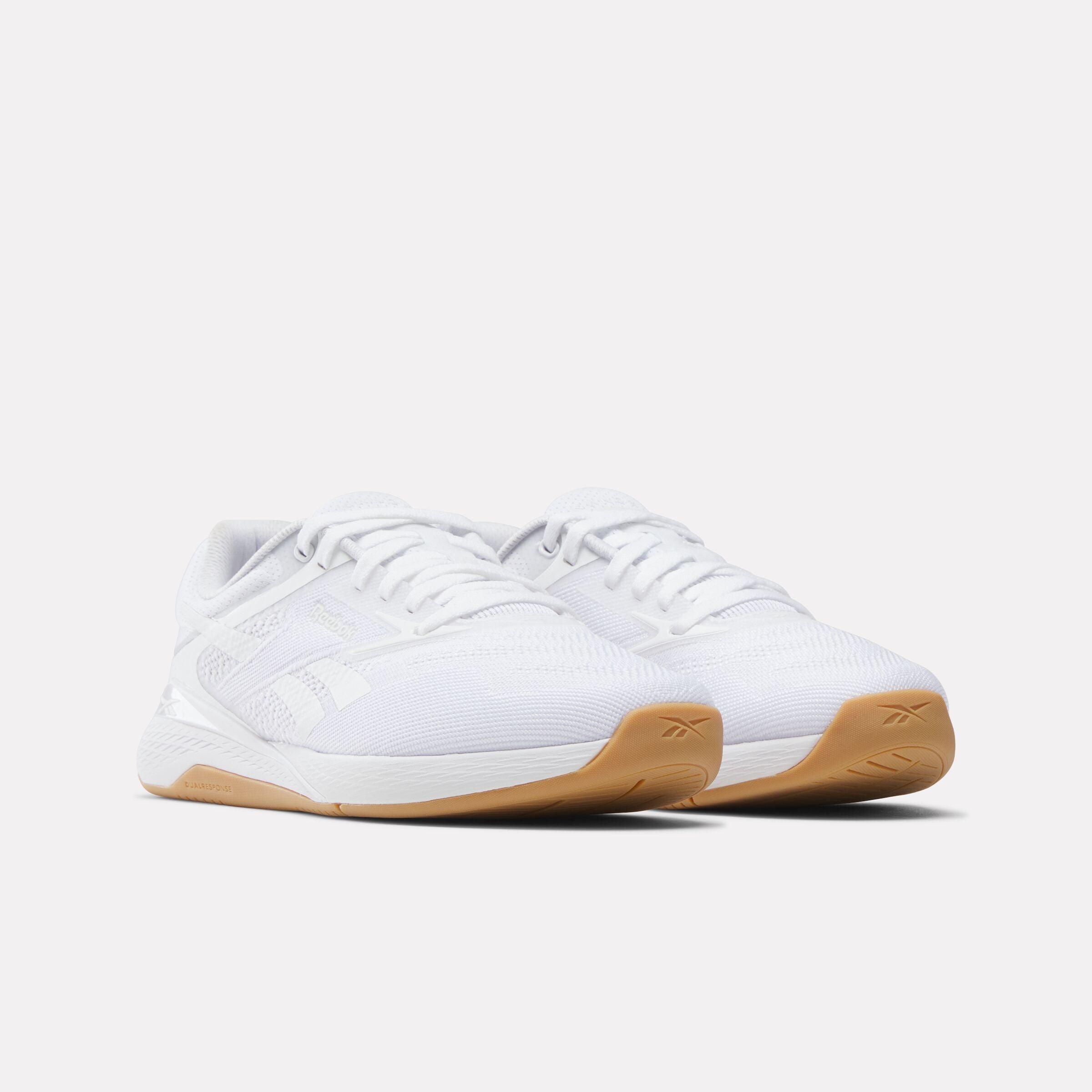 Nano X5 Running Shoes for Men - White/Barely Grey/Gum Lightweight Athletic Sneakers for Jogging, Gym & Casual Wear