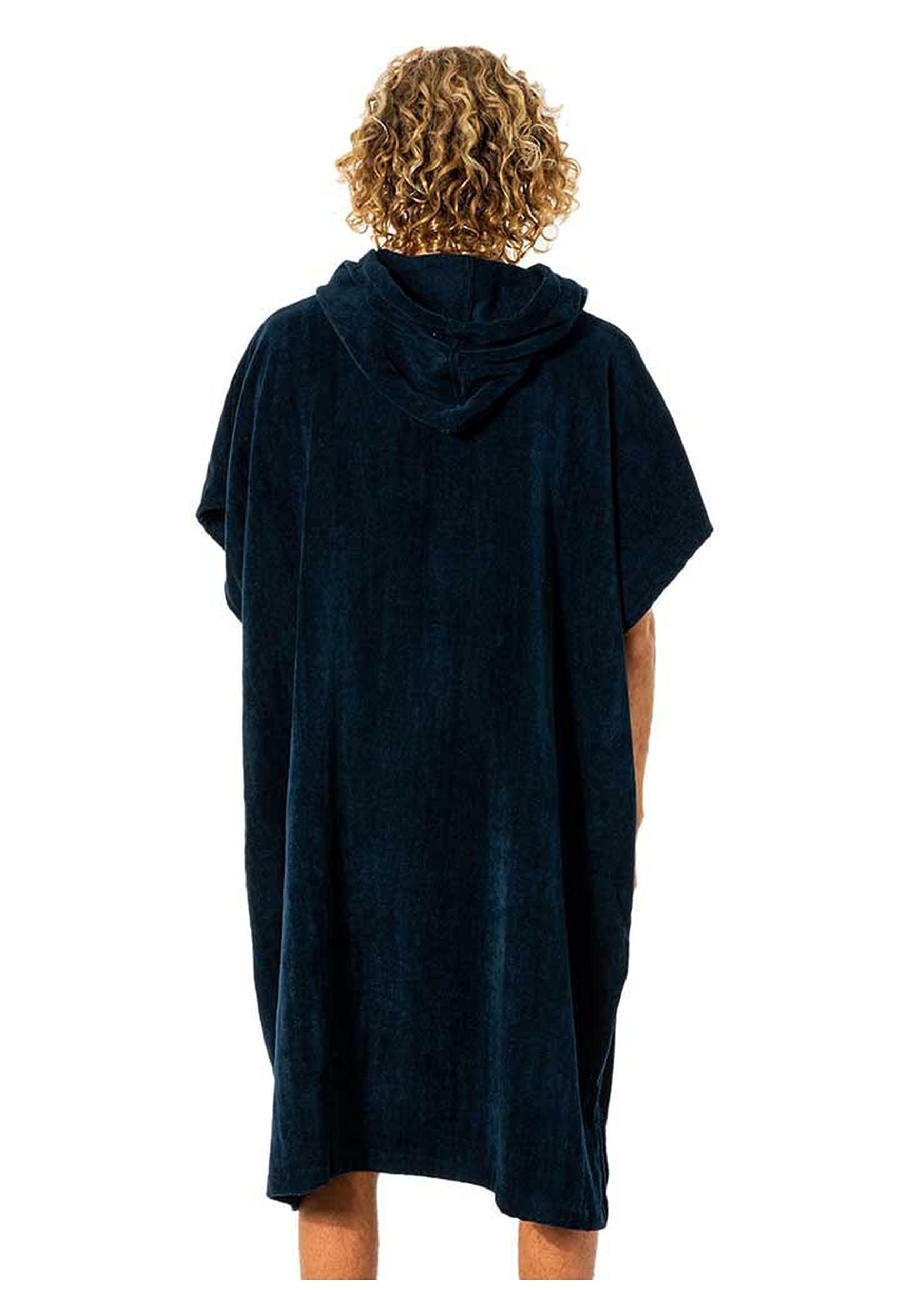 Rip Curl Men's Hooded Towel Changing Robe - Quick Dry Beach Towel for Surfing, Swimming & Outdoor Activities
