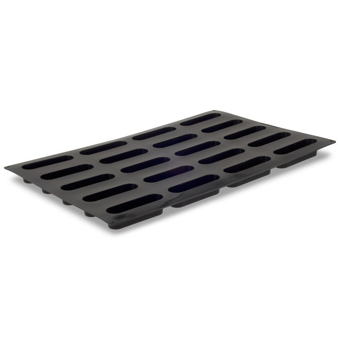 Pavoflex Silicone Indented Racetrack - 20 Forms for Baking, Cooking & Candy Making | Perfect for Cupcakes, Chocolates & Desserts