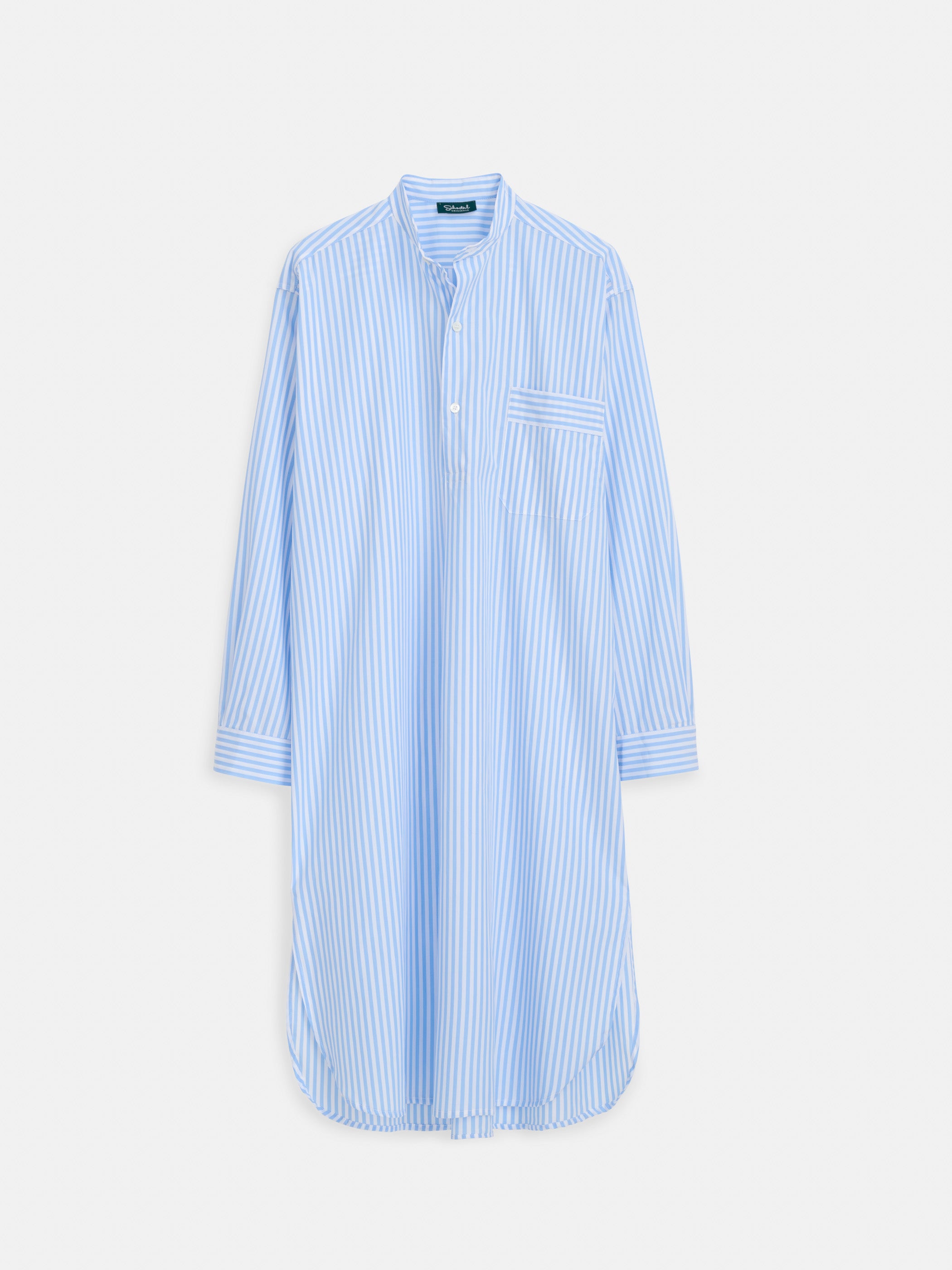 Schostal x Alex Mill Women's Nightshirt - Soft Cotton Sleepwear for Comfortable Nights - Perfect for Lounging, Sleeping, and Relaxing at Home