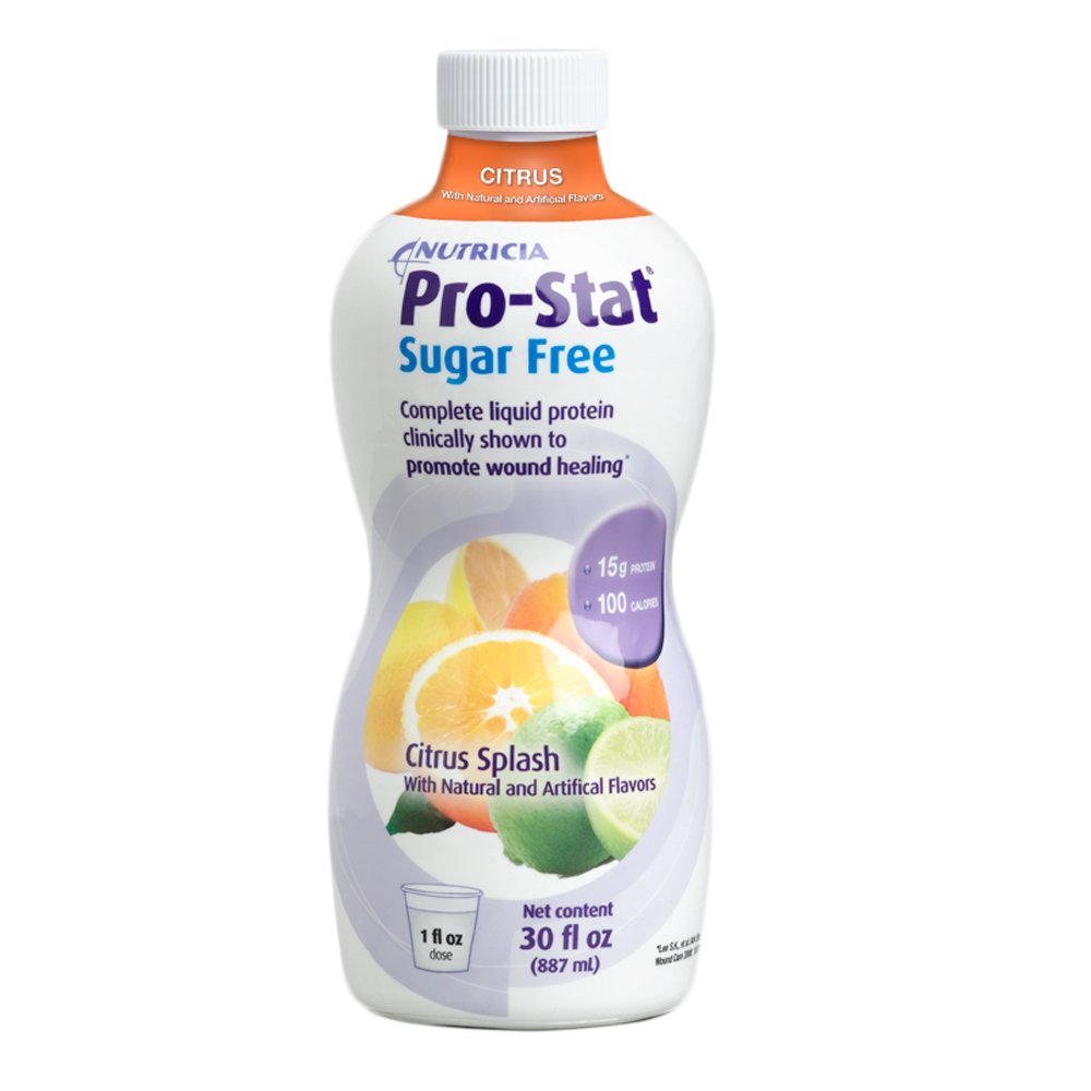 Sugar Free Pro-Stat Citrus Splash Electrolyte Drink - 30 fl oz (Pack of 6 Bottles) | Hydration Boost for Athletes, Workout Recovery & Daily Wellness