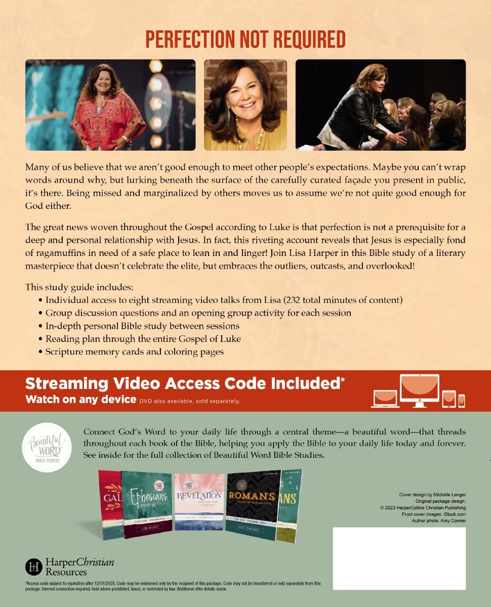 Luke Bible Study Guide with Streaming Video: Gut-Level Compassion - Beautiful Word Bible Studies for Small Groups, Personal Devotion & Church Ministry