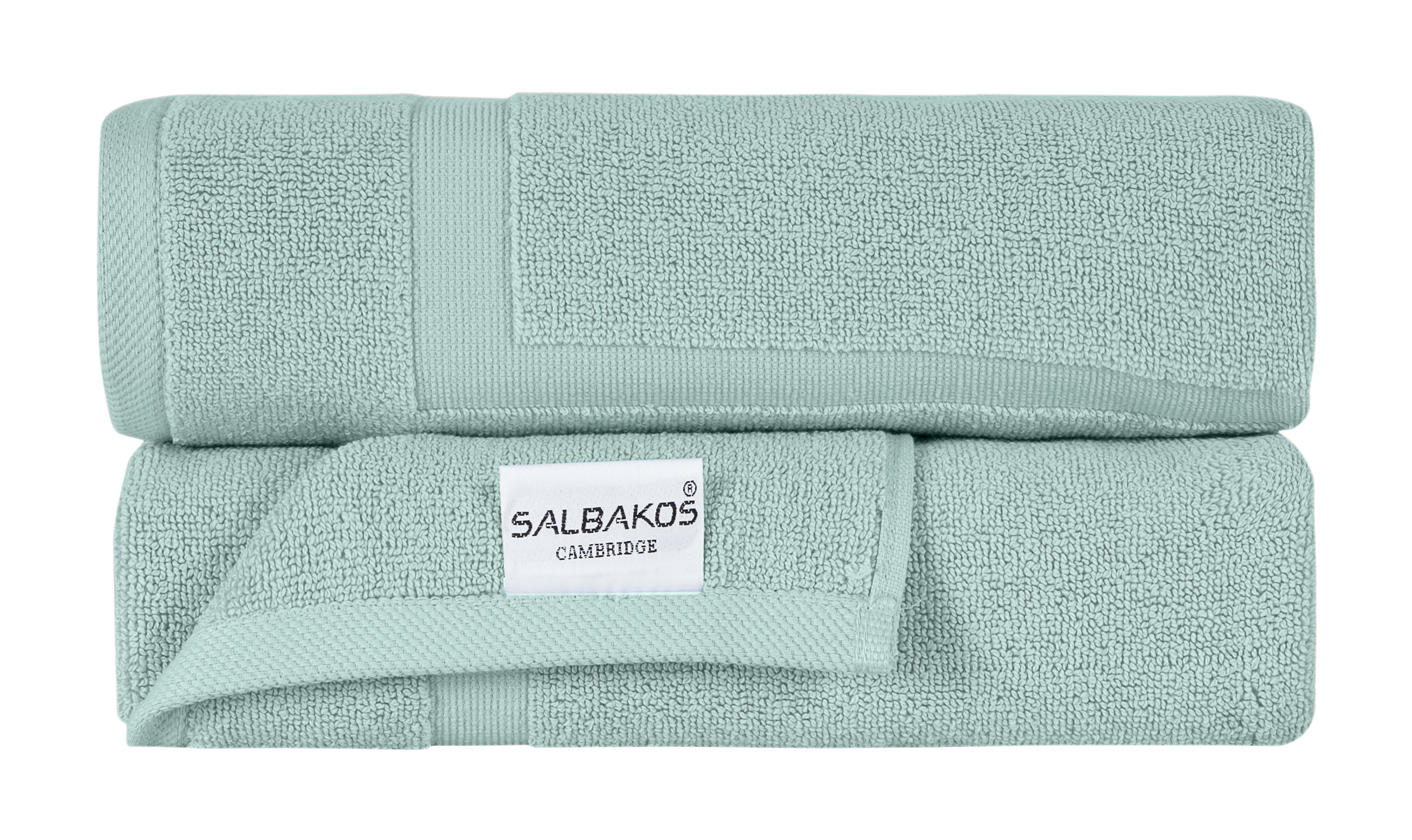 Cambridge Panel Bath Mats Set of 2 - Ultra Soft Turkish Cotton Hotel & Spa Bath Rugs, 900 GSM, 20x34 Inches - Perfect for Bathroom, Shower, and Spa Luxury