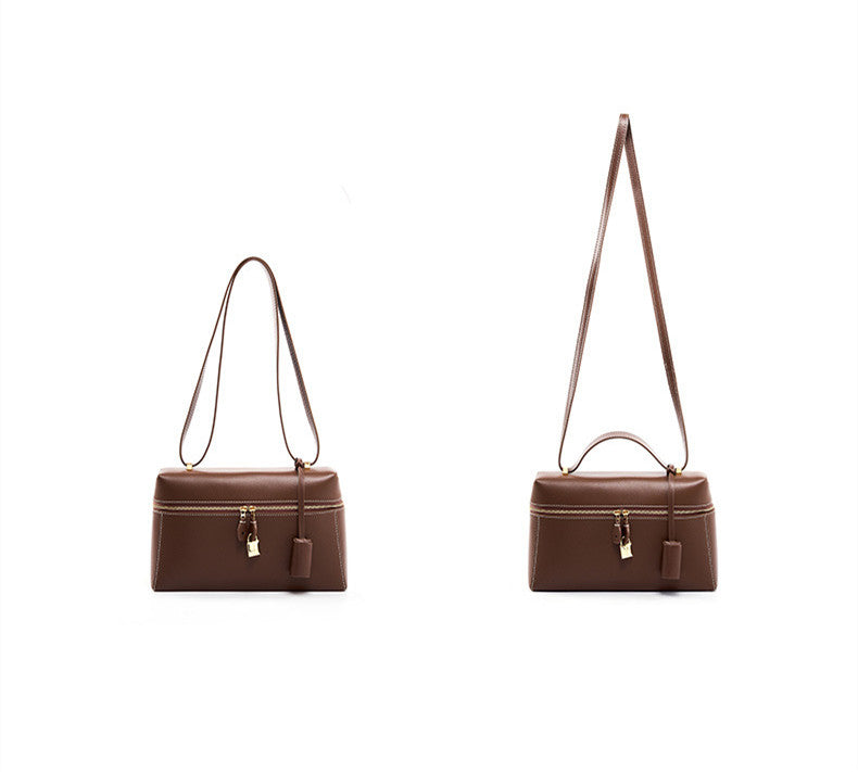 Structured Mini Box Bag for Women - Stylish Crossbody Handbag for Everyday Use, Work, and Travel