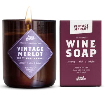 Wine Candle & Soap