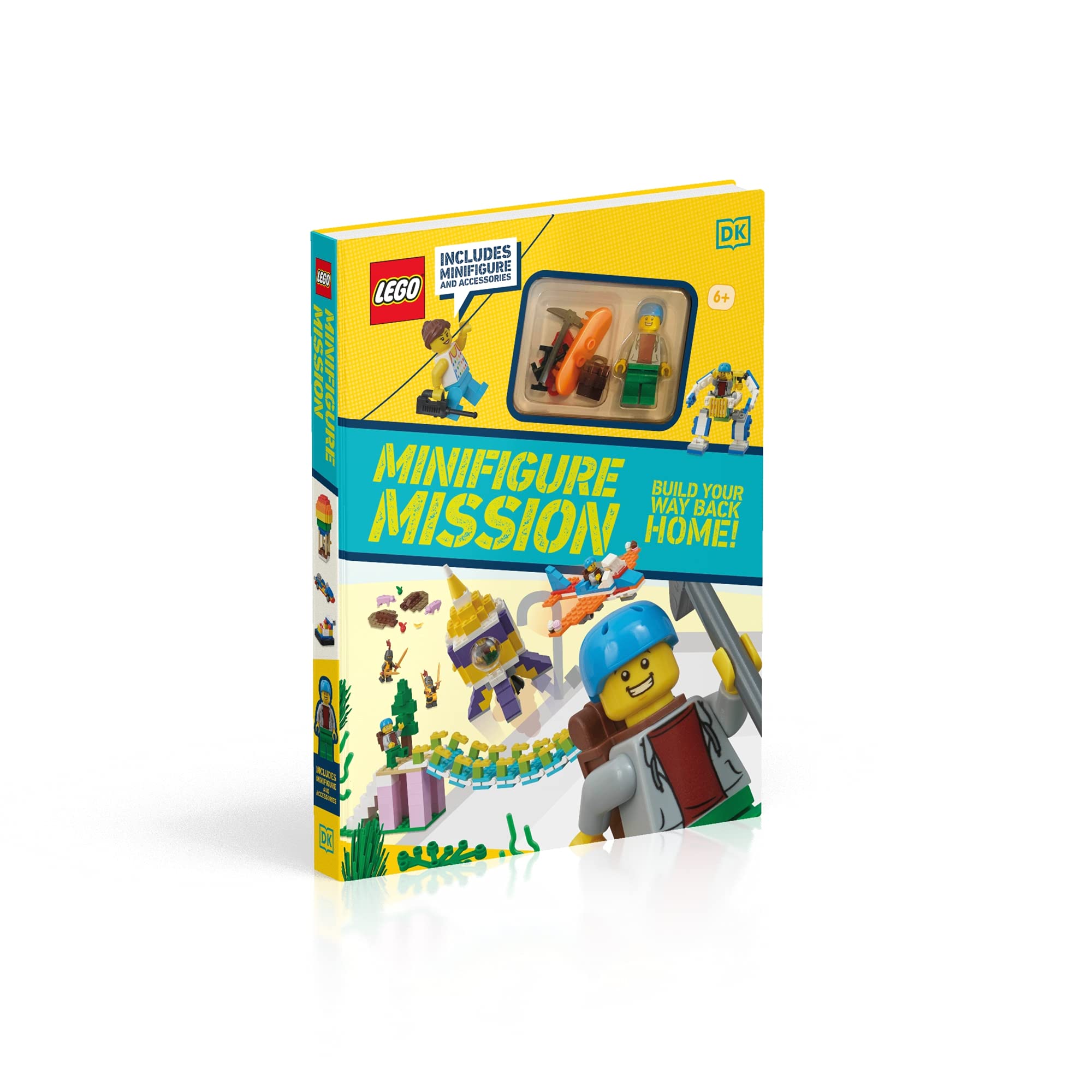 LEGO Minifigure Mission Building Blocks Set - Creative Construction Toy for Kids & Collectors | Perfect for Playtime, STEM Learning & Display