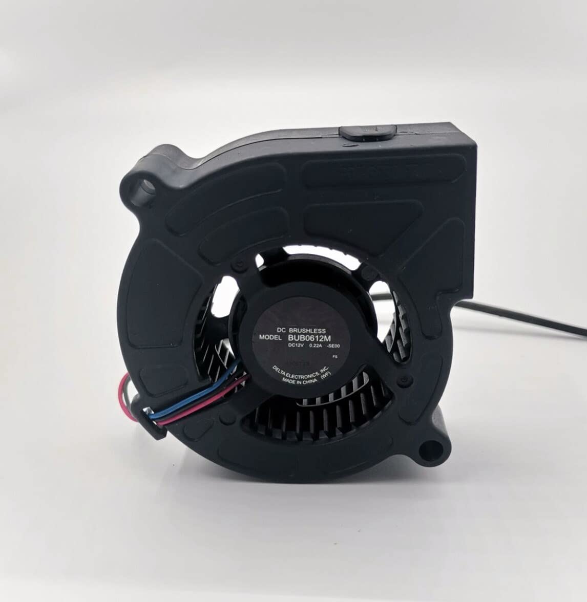 BUB0612M DC Brushless Fan 12V 0.22A High-Speed Turbo Cooling Fan for PC, Electronics, and Home Appliances - Quiet & Efficient Cooling Solution