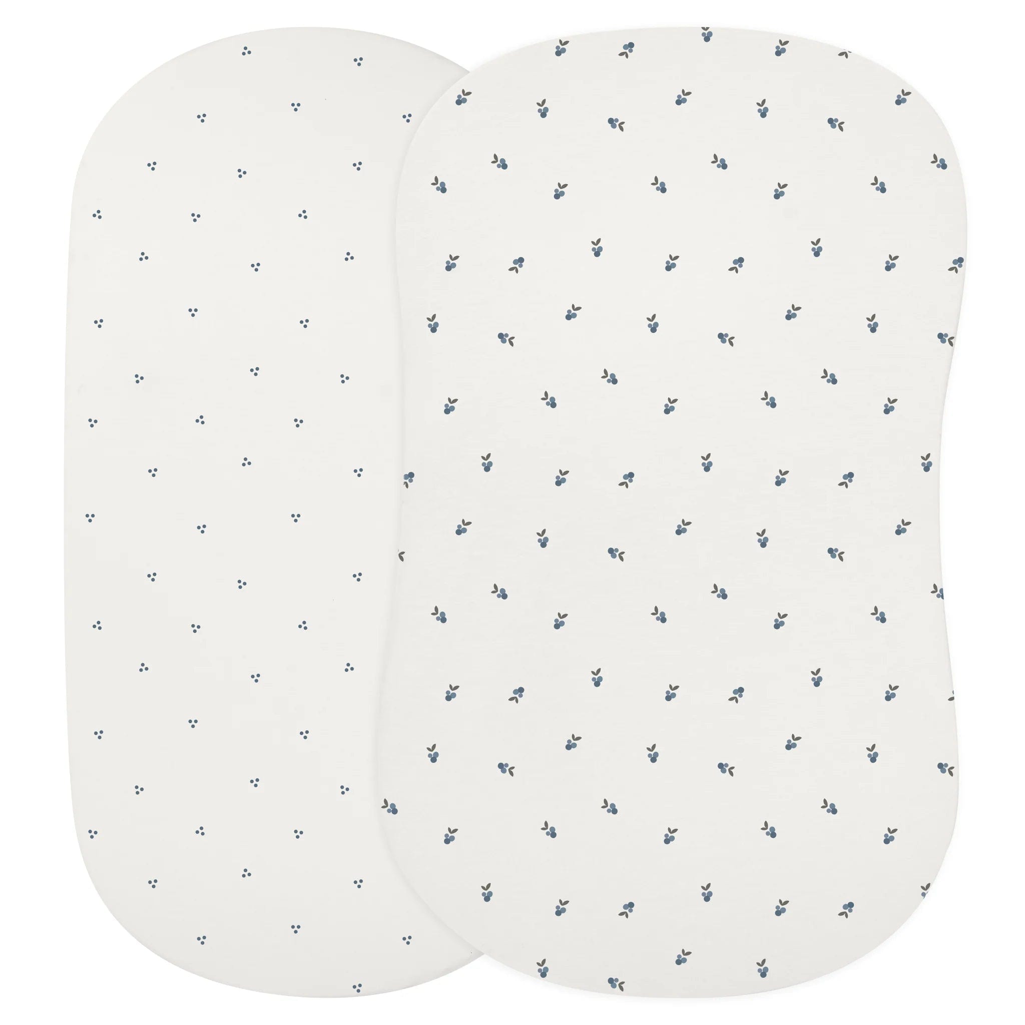 Ely's & Co. Waterproof Bassinet Sheet Set - Soft Breathable Crib Mattress Protector for Baby - Perfect for Nursery, Travel & Daycare Use