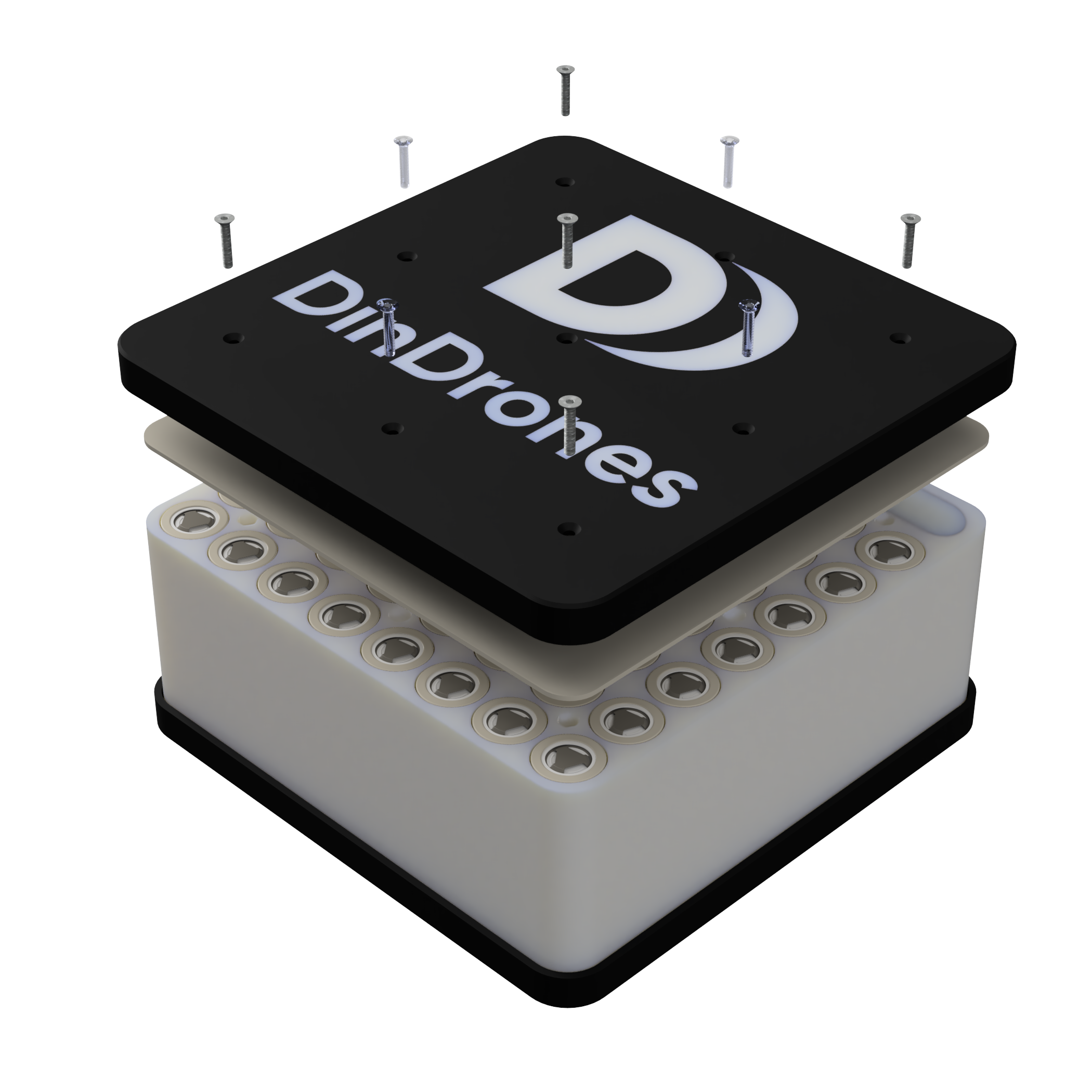 DinBox RC Field Charging Battery V2 - High Capacity LiPo Charger for Drones & RC Vehicles | Portable Power Solution for Outdoor Drone Flying, RC Racing & Remote Adventures