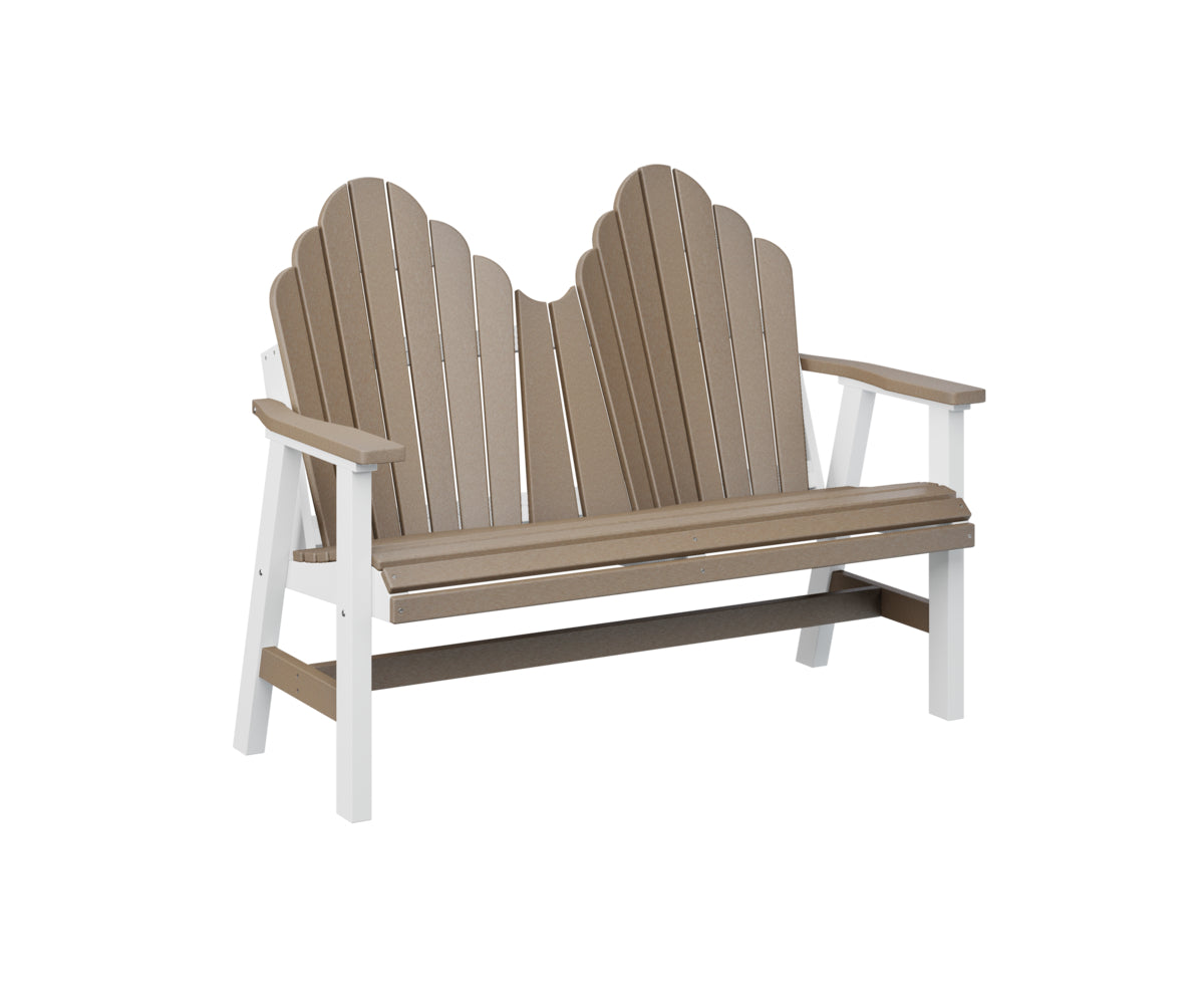 Berlin Gardens Cozi Back Loveseat - Outdoor Patio Furniture Set with Cushions, Weather-Resistant & Comfortable for Garden, Deck, Poolside Relaxation