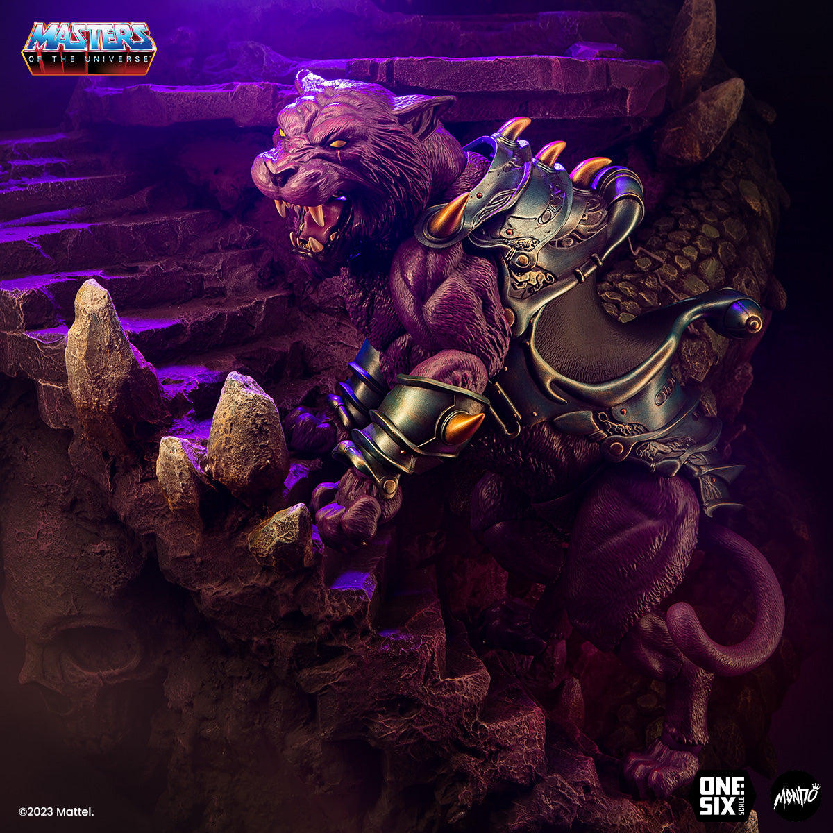 Masters of the Universe Panthor 1:6 Scale Collectible Figure - Limited Timed Edition - Perfect for Display, Gift, and He-Man Fans Collection