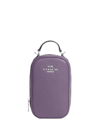 Coach Eva Phone Crossbody Bag - Stylish & Compact Leather Purse for Women - Perfect for Everyday Use, Travel & Shopping