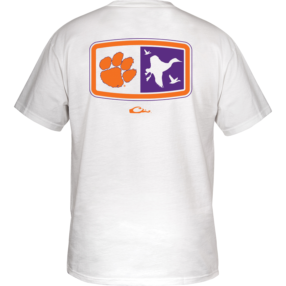 Clemson Tigers Drake Badge Graphic T-Shirt - Comfortable Cotton Tee for Game Day, Fan Gear & Casual Wear