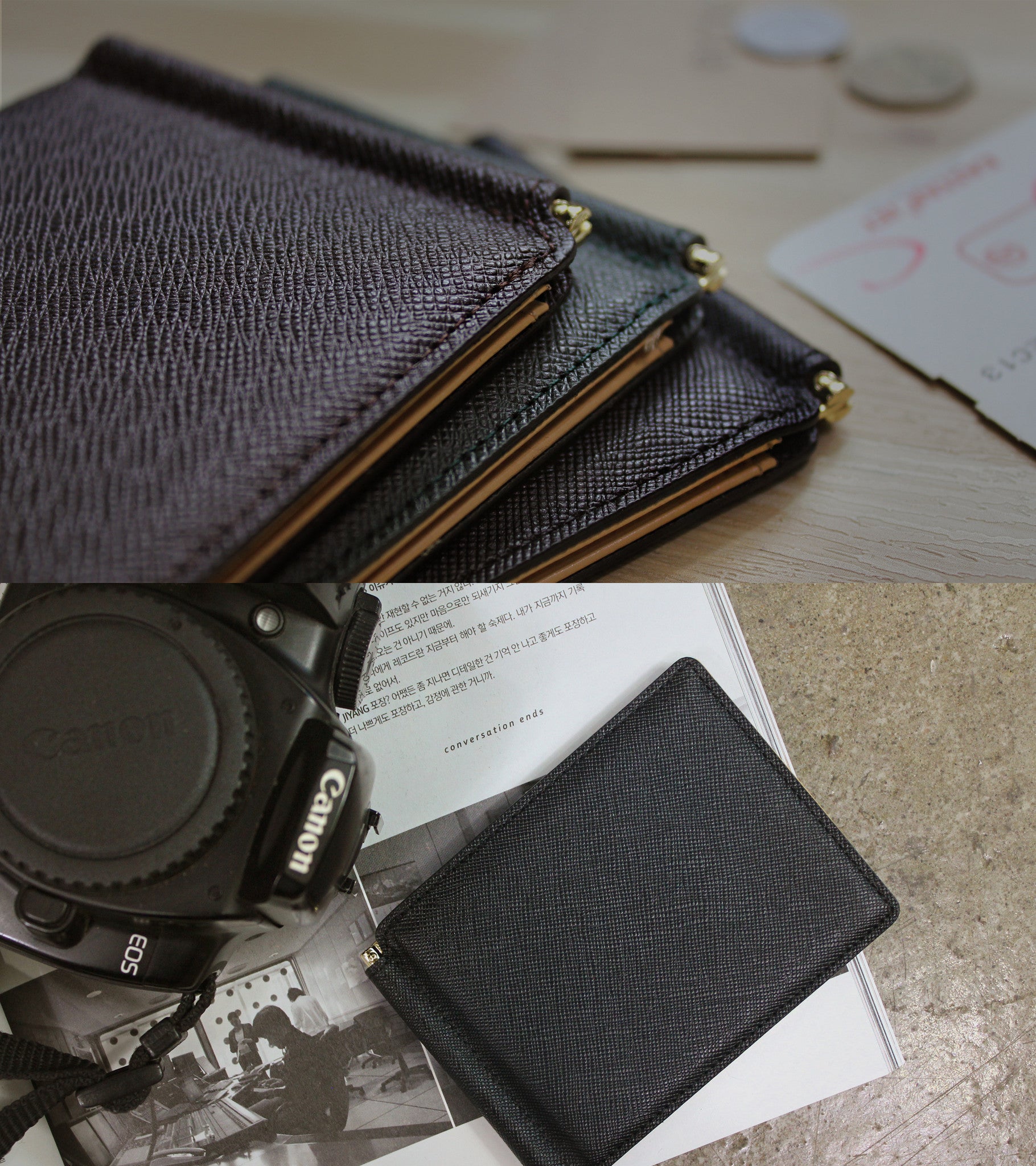 D'Lab Slim Minimalist Money Clip Wallet - RFID Blocking Metal Cash Holder for Men - Perfect for Travel, Business & Everyday Use