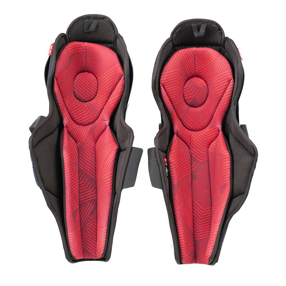 CCM Next Senior Ice Hockey Shin Guards - Protective Gear for Hockey Players - Perfect for Games, Practices & Training Sessions
