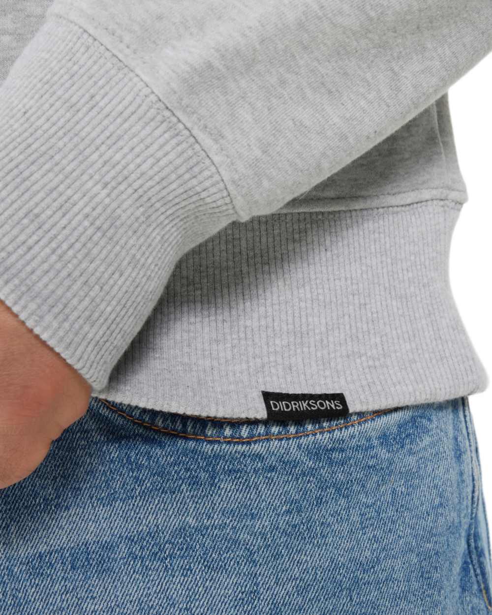 Didriksons Men's Fyn Sweater - Warm Wool Blend Pullover for Outdoor Activities & Casual Wear | Winter Hiking, Camping & Everyday Comfort
