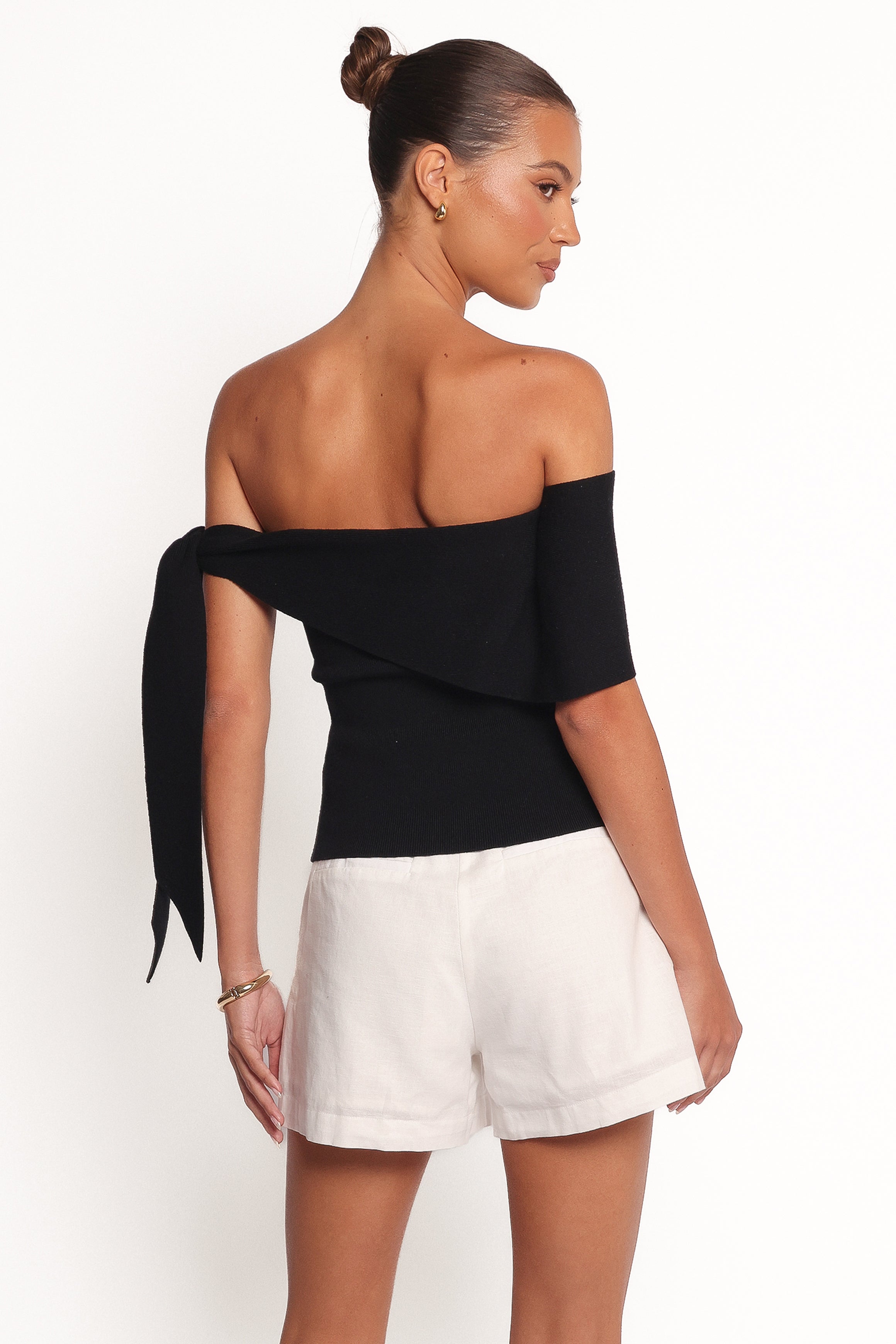 Charama Women's Off Shoulder Knit Top - Soft Stretch Casual Long Sleeve Shirt for Fall & Winter | Perfect for Date Night, Office Wear & Weekend Outfits