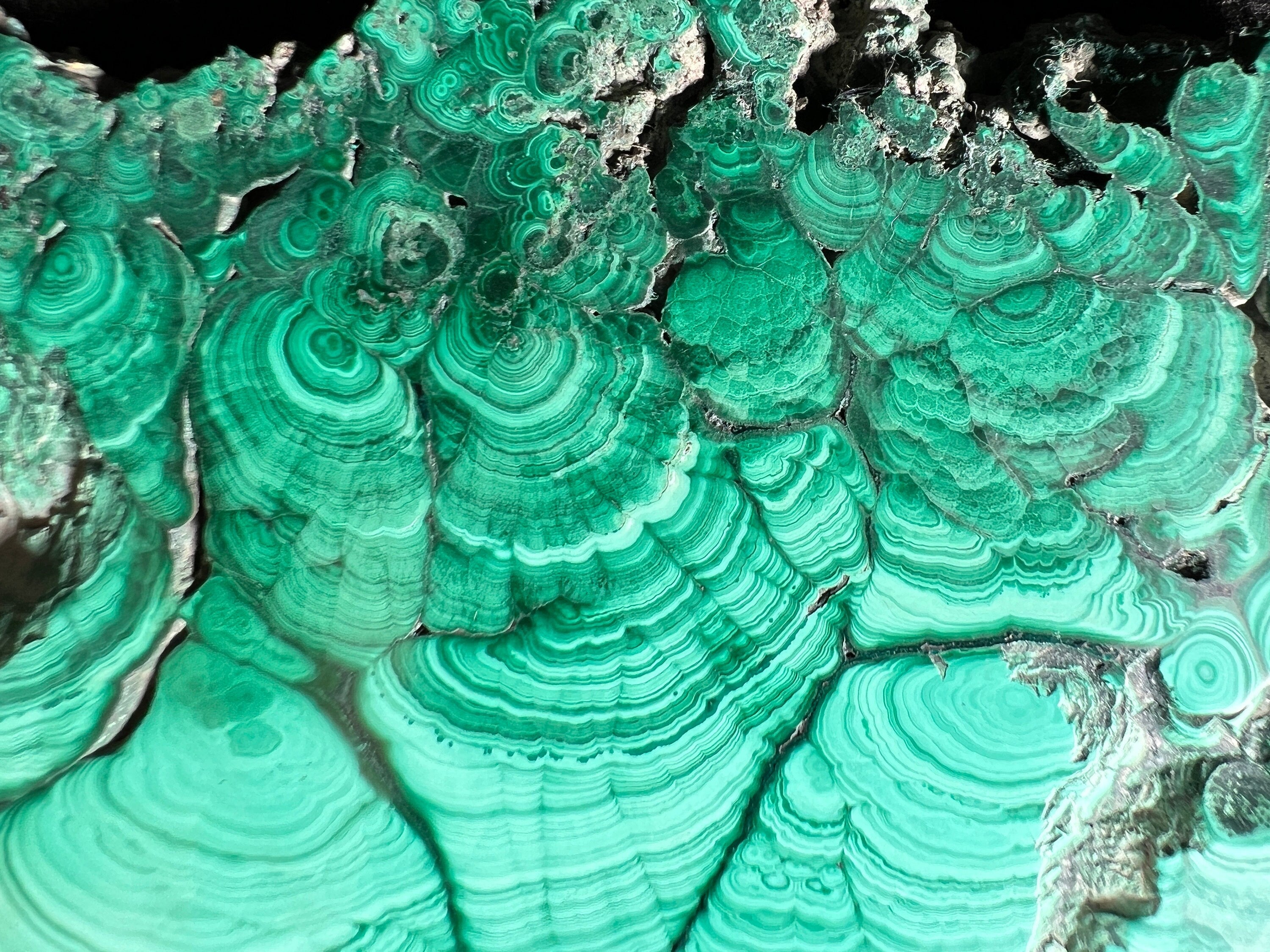 Premium MALACHITE Crystal Slab - Natural Green Malachite Stone for Jewelry Making, Unique Spiritual Gift & Home Decor (50429) | Healing Crystal Display, Meditation Space Decor, Energy Stone Collection