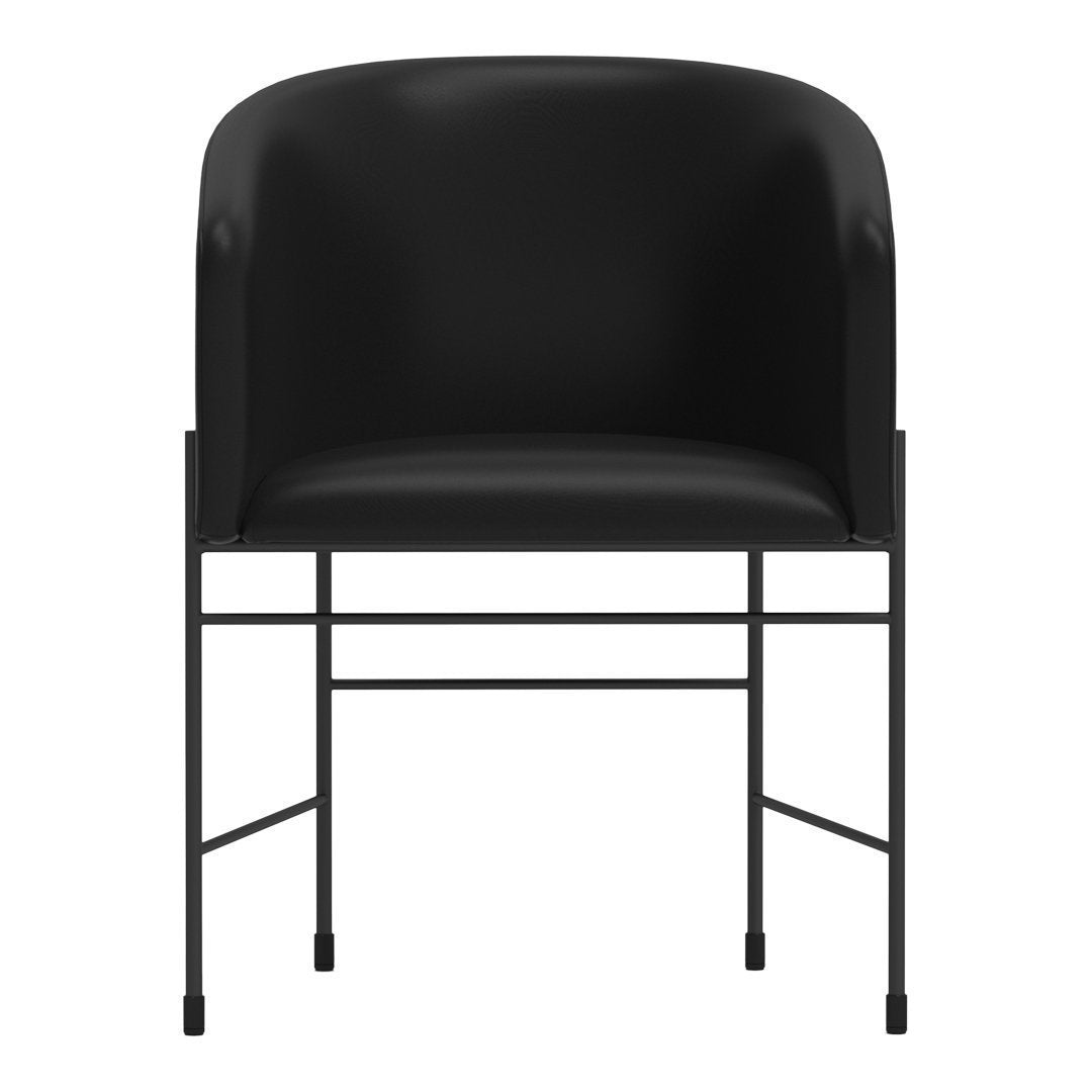Arden Covent Chair - Modern Accent Chair for Living Room, Bedroom & Office - Stylish Upholstered Armchair with Wooden Legs - Perfect for Reading, Relaxing & Home Decor