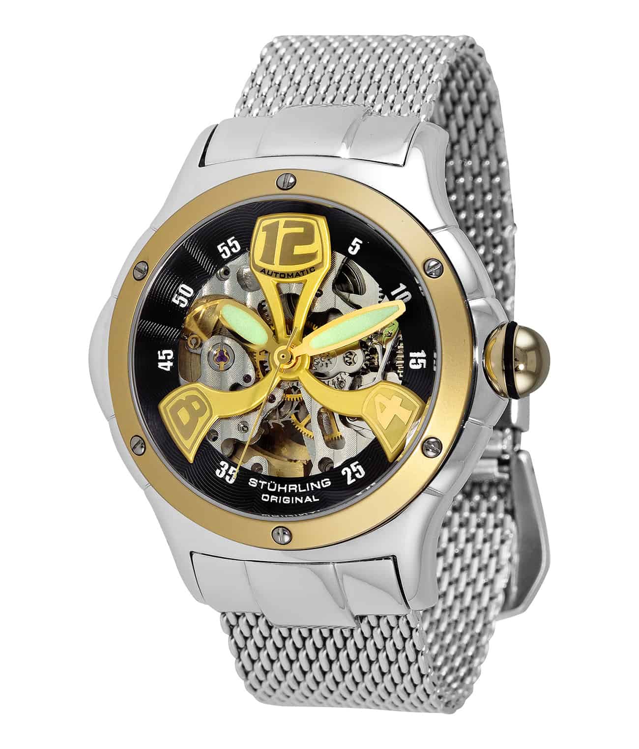 Alpine Challenge 4AT2 Automatic 47mm Classic Men's Watch - Stylish Dress Watch for Business, Casual & Formal Occasions