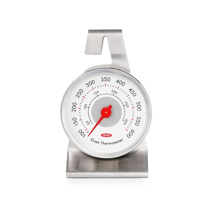 Professional Chef's Precision Oven Thermometer - Digital Cooking Thermometer for Baking, Roasting & Grilling - Perfect for Kitchen, BBQ & Outdoor Cooking